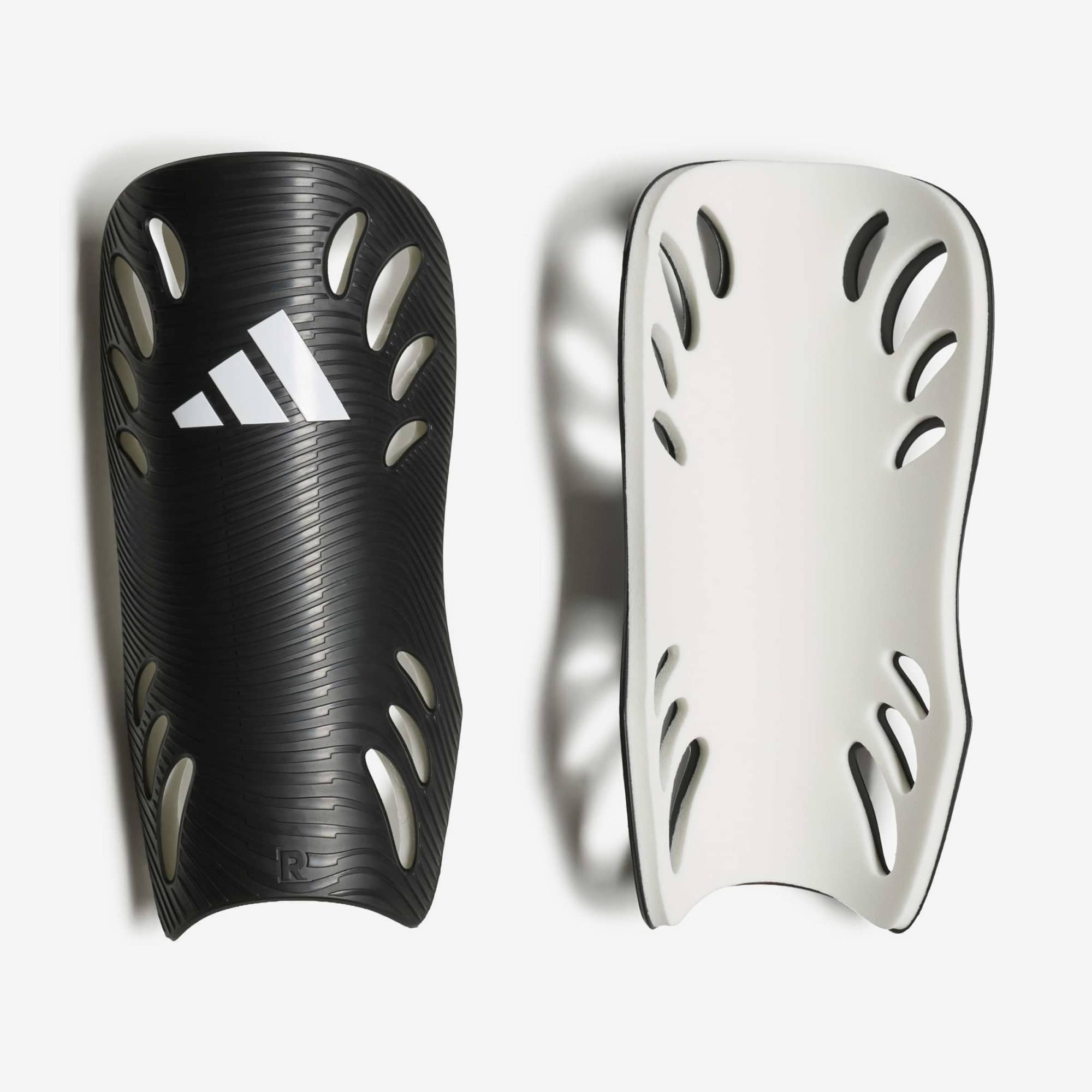 adidas Adiflex Soccer Shin Guards - Black / White