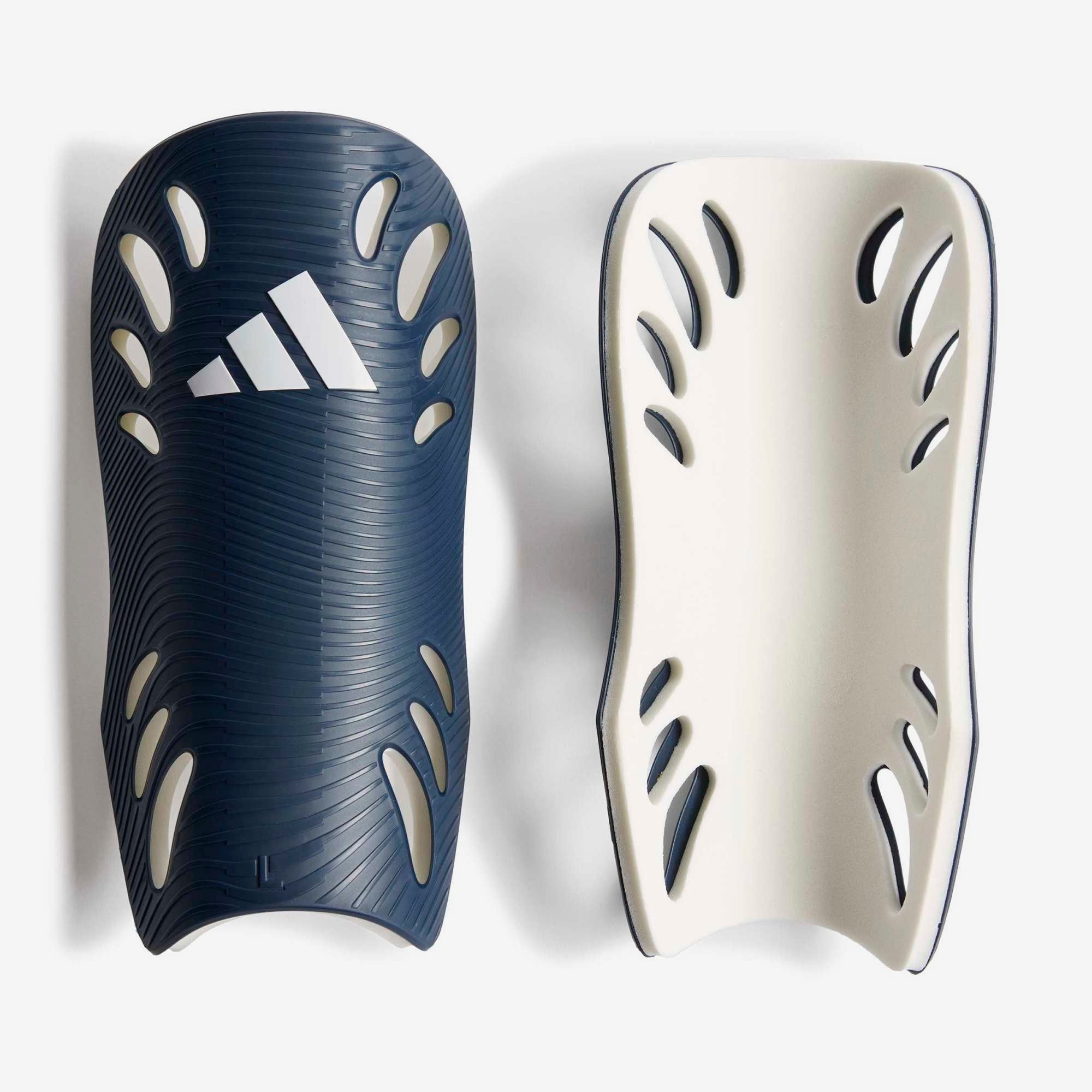 adidas Adiflex Soccer Shin Guards - Team Navy Blue 2 / White