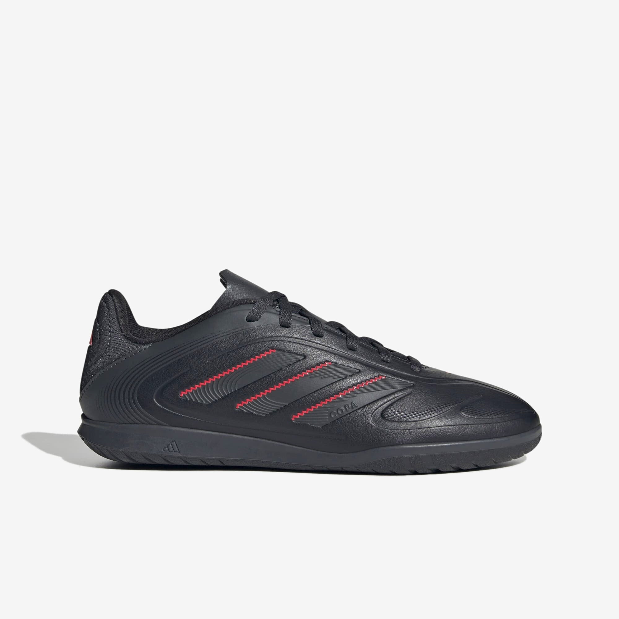 adidas Jr. Copa Pure 3 Club Indoor Shoes Kids Core Black / Carbon / Lucid Red / 6Y