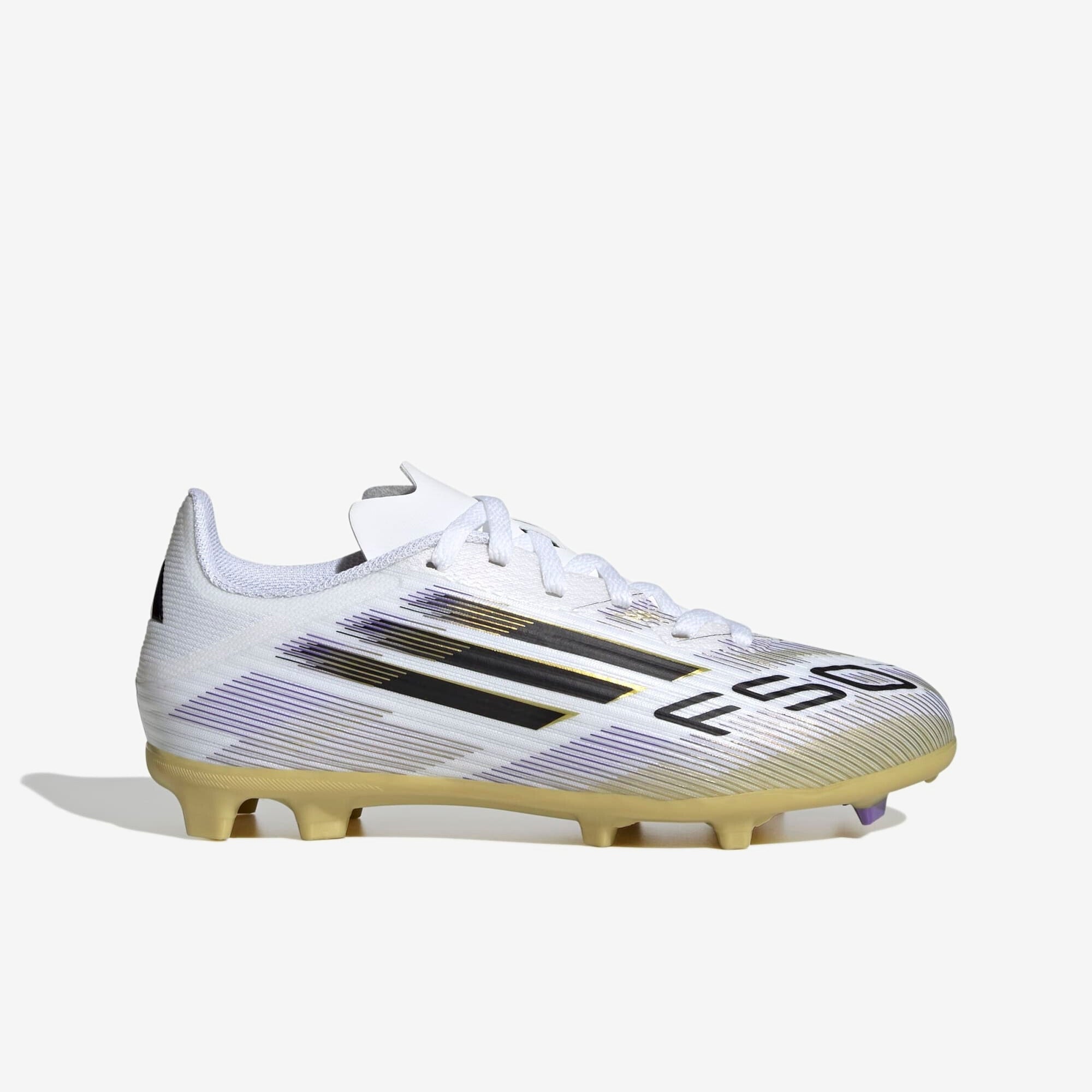 adidas F50 League Kids' Firm/Multi-Ground Low-Top Soccer Cleats