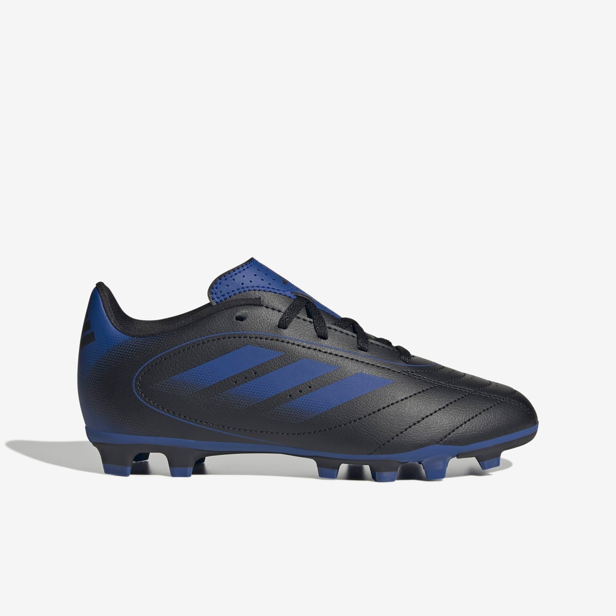 adidas Kids' Goletto IX FG/MG Soccer Cleats, Size 2, Blue/Black adidas Kids' Goletto IX FG/MG Soccer Cleats, Size 2, Blue/Black