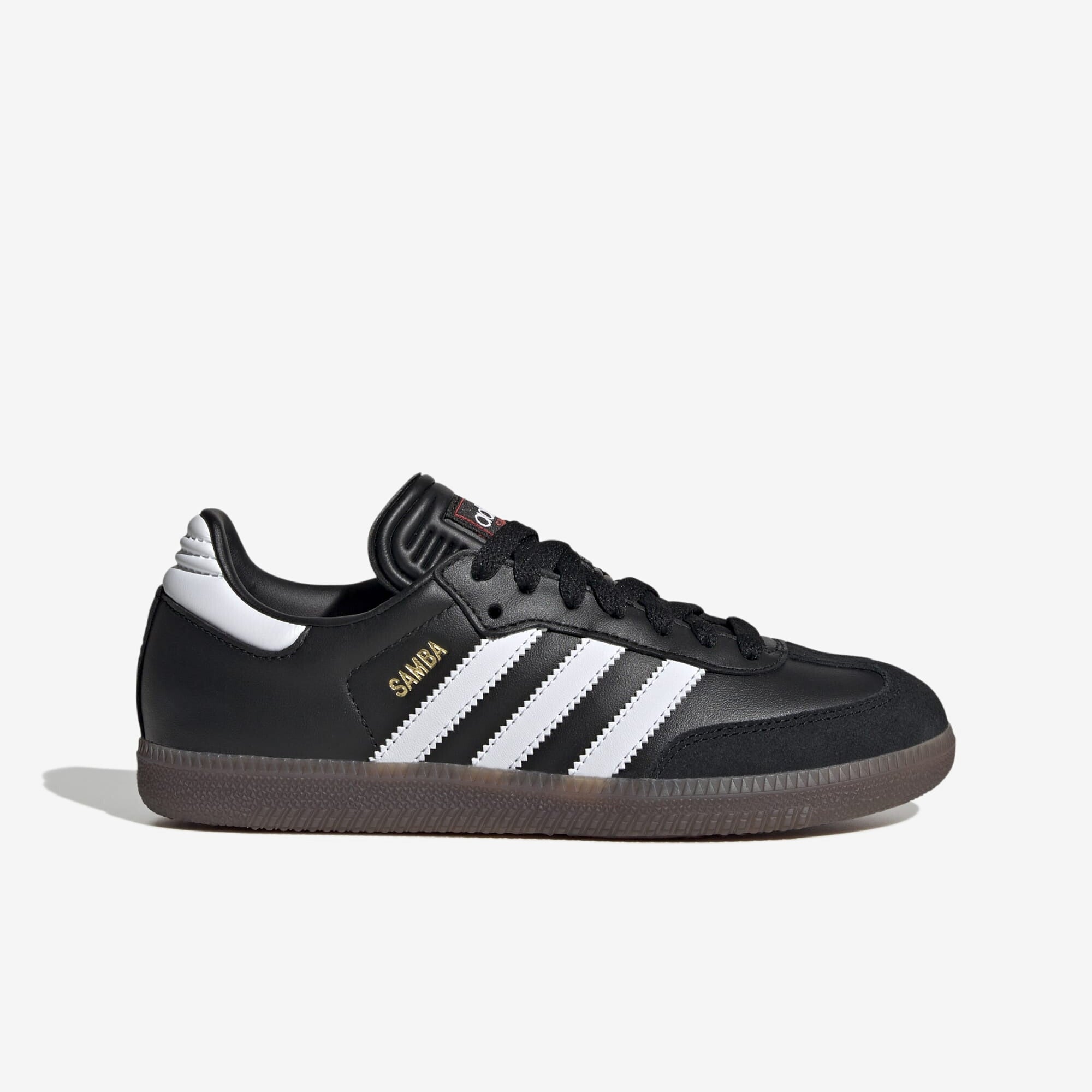 adidas Jr. Samba Little/Big Kids' Indoor/Court Low-Top Soccer Shoes - Black
