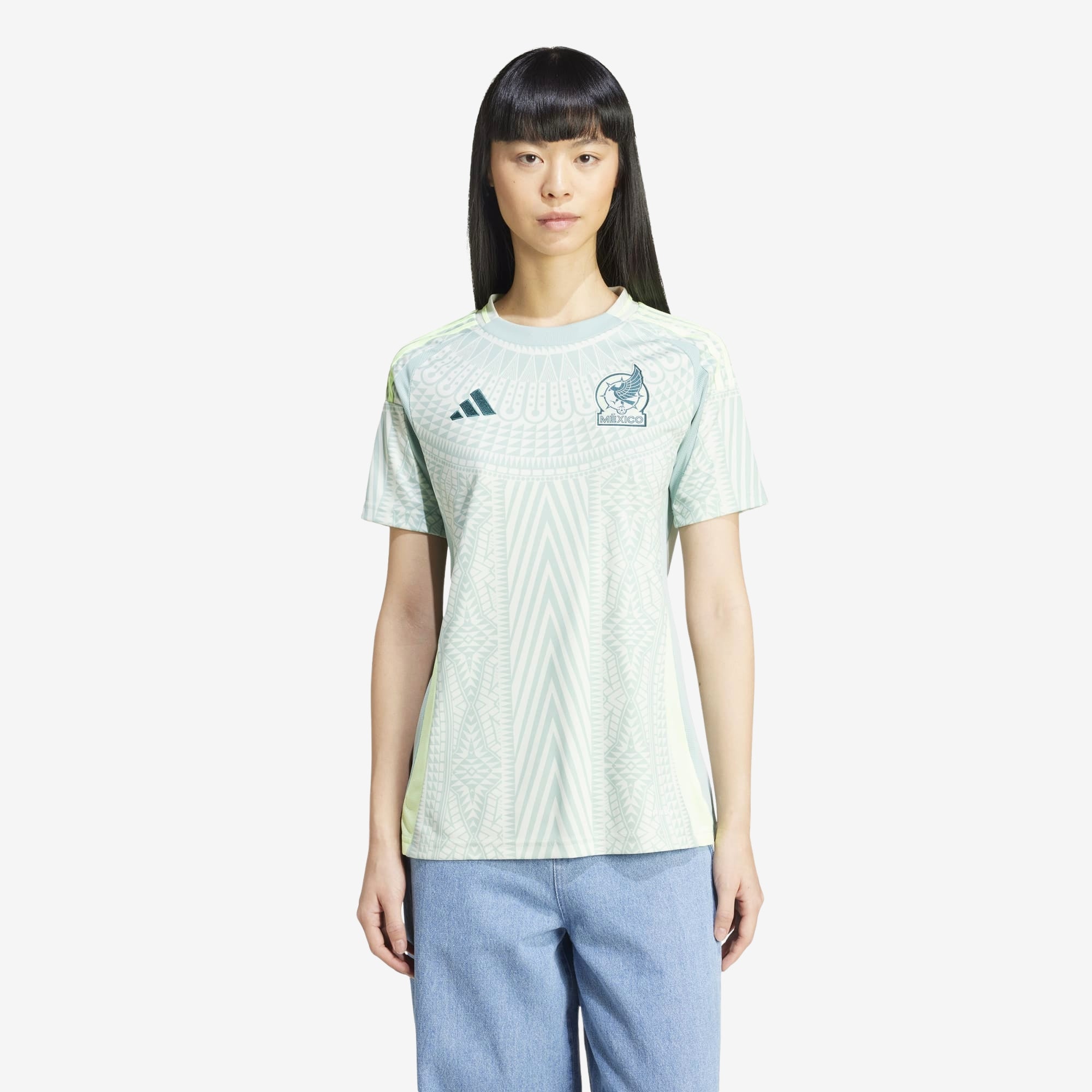 Replica Jersey Mexico Soccer Jersey Women's Adidas Mexico