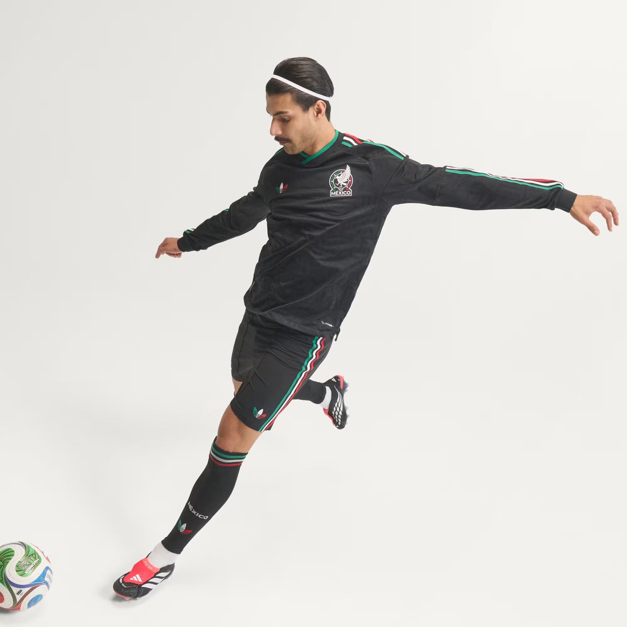 adidas Mexico 2026 Match Third Men's Soccer Authentic Long-Sleeve