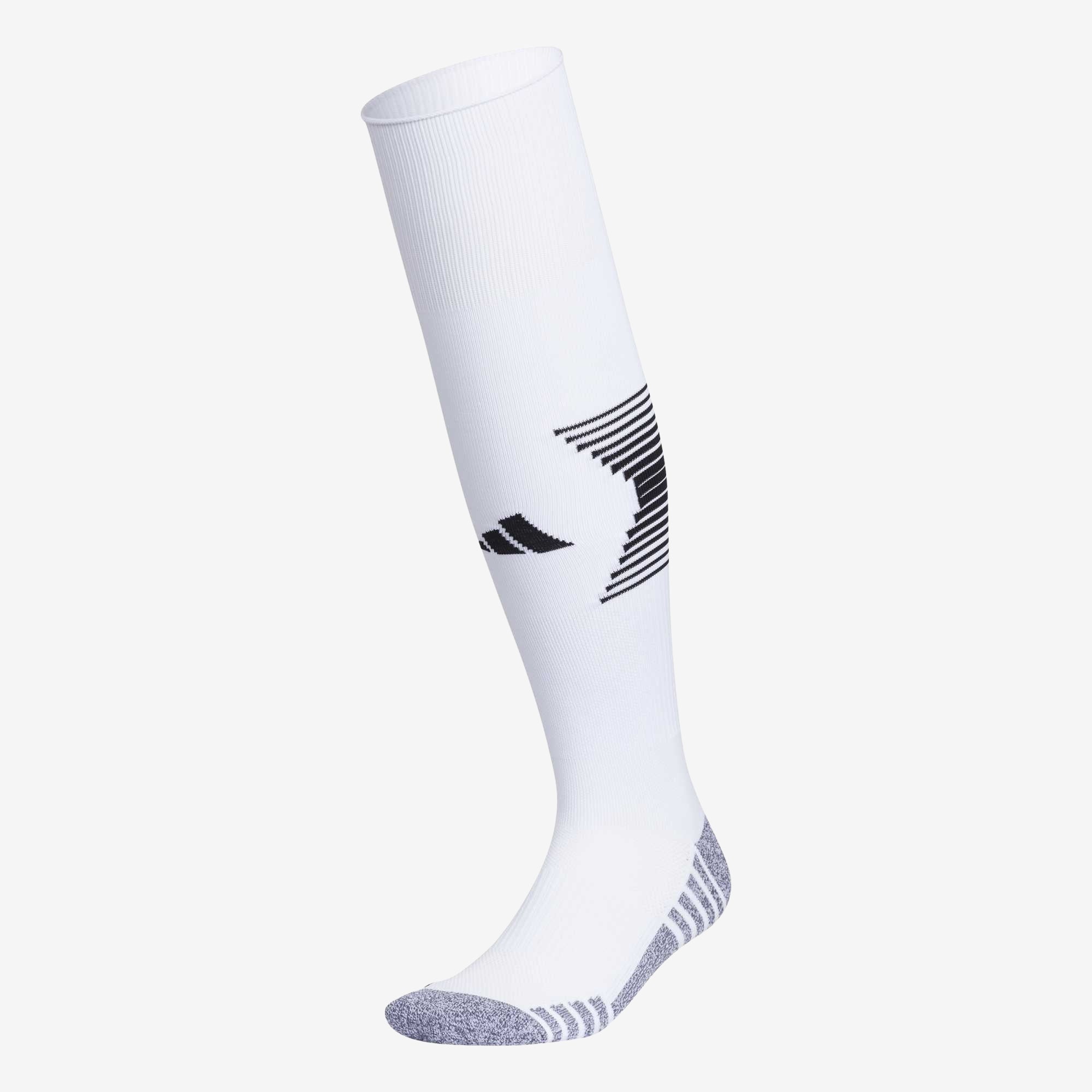 adidas Team Speed 4 Over-the-Calf Socks - White / Black