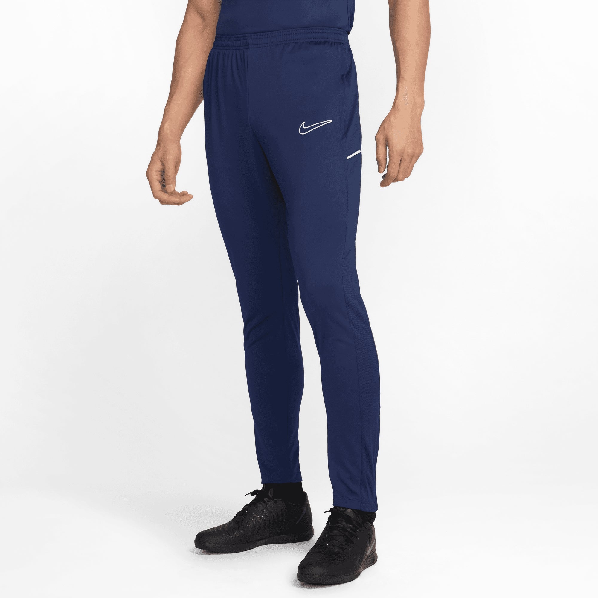 Nike Academy 25 Men's Dri-FIT Soccer Knit Pants - Midnight Navy/White/White