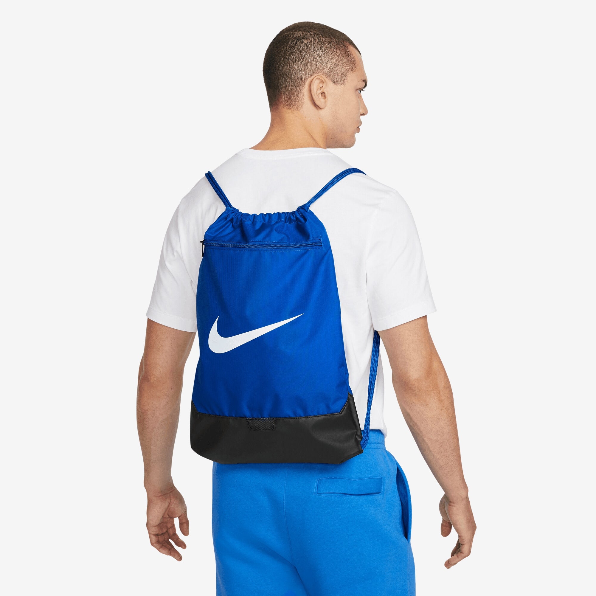 Nike Brasilia 9.5 Training Gym Sack (18L) (Blue)