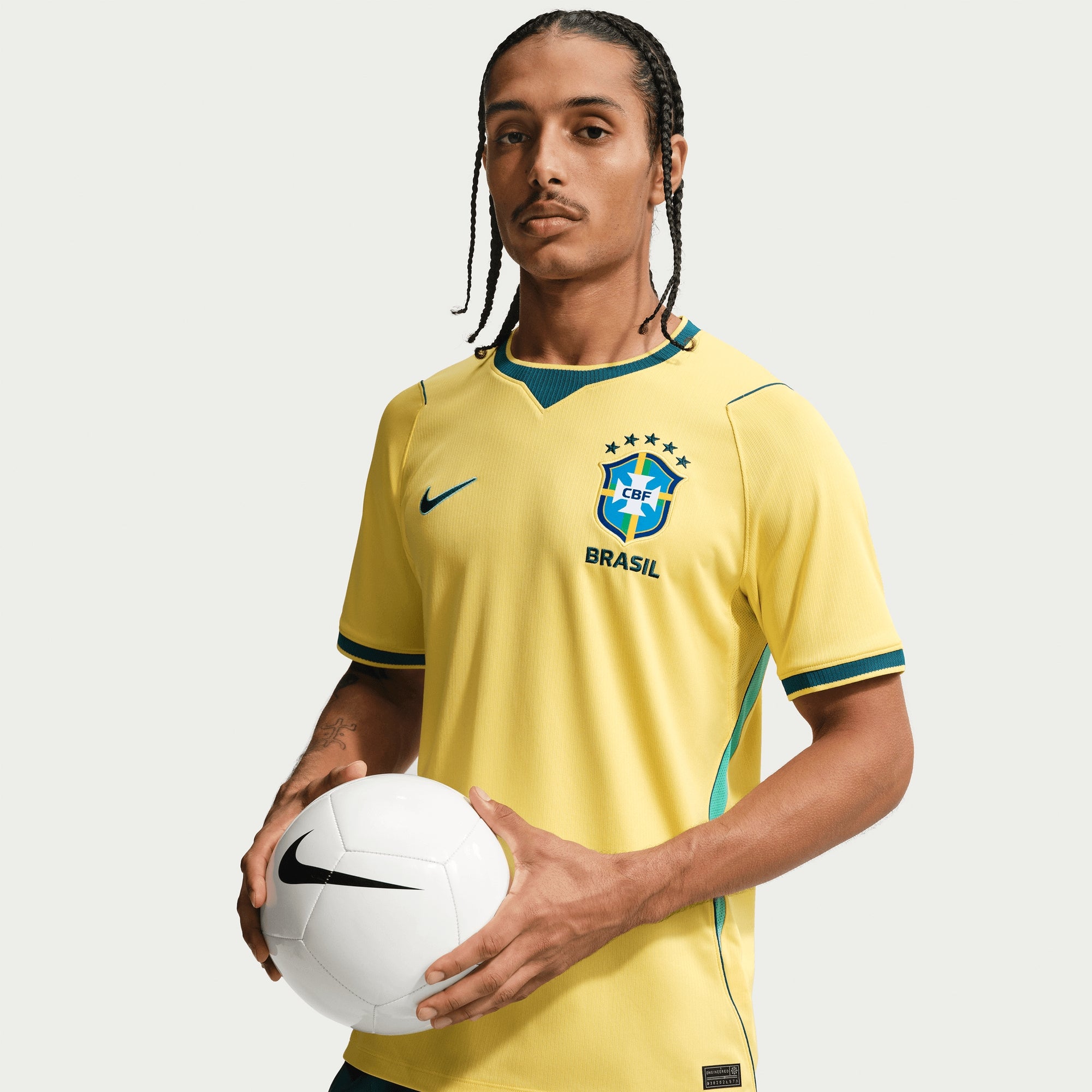 Nike Brazil 2026 Stadium Home Men's Dri-FIT Soccer Replica Jersey
