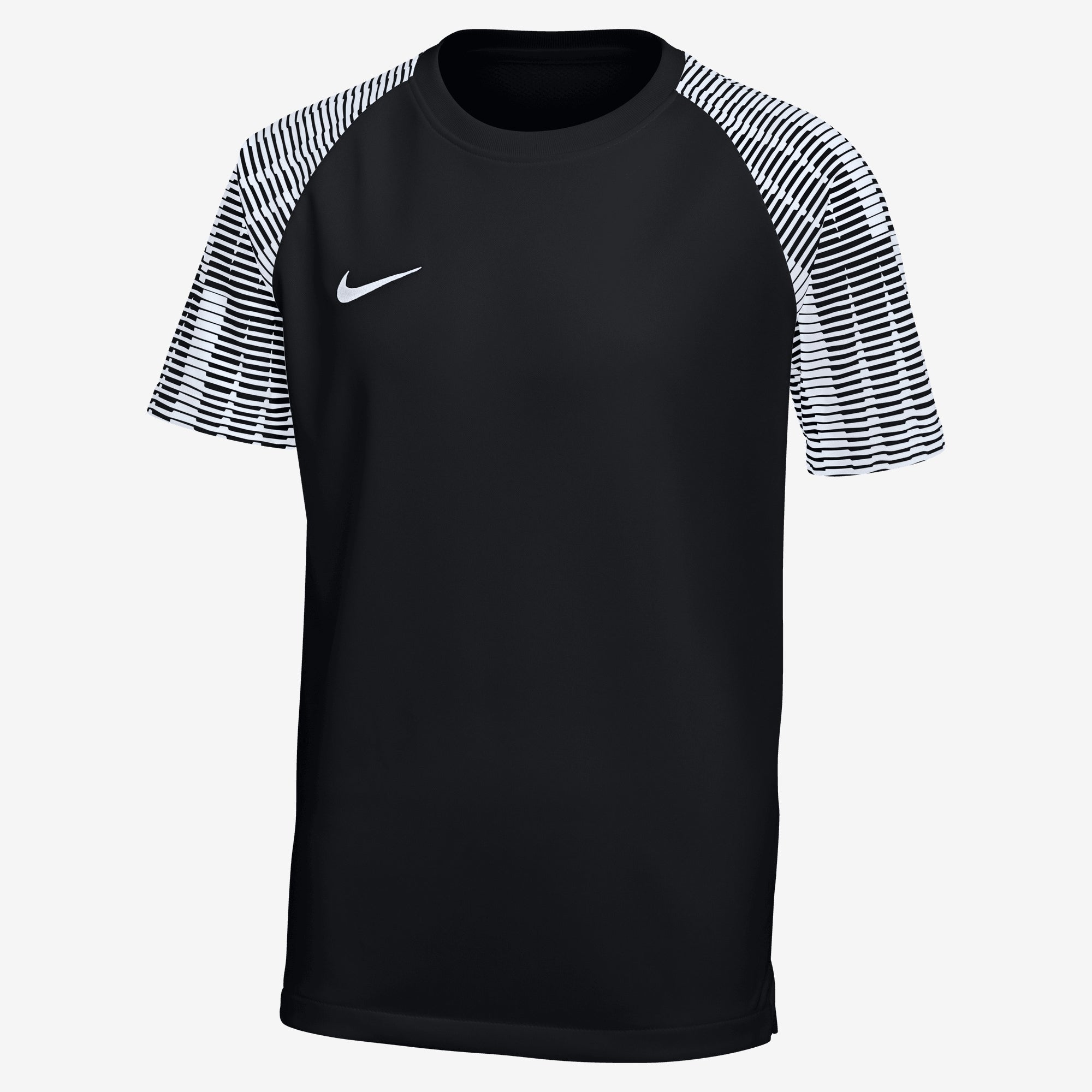 Nike Dri-FIT Academy Big Kids' Soccer Jersey - Black/White/White