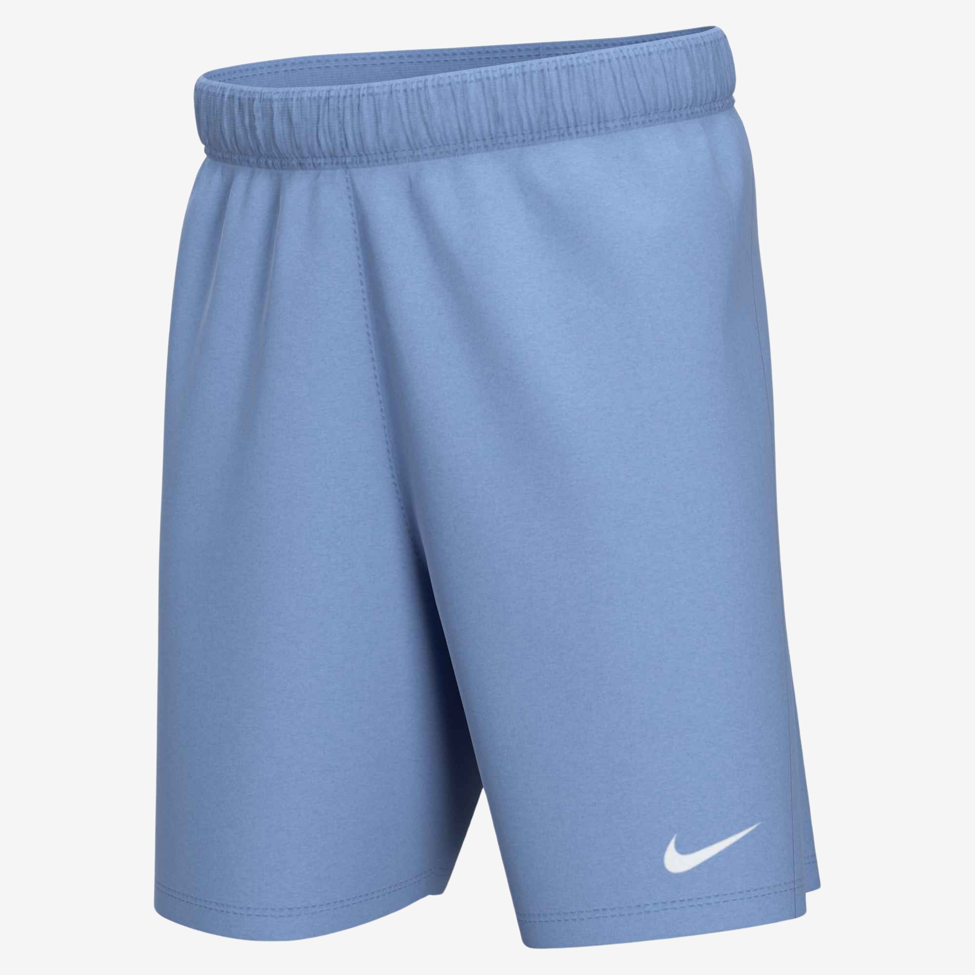 Nike Dri-FIT Park 3 Big Kids' Knit Soccer Shorts - Valor Blue/White