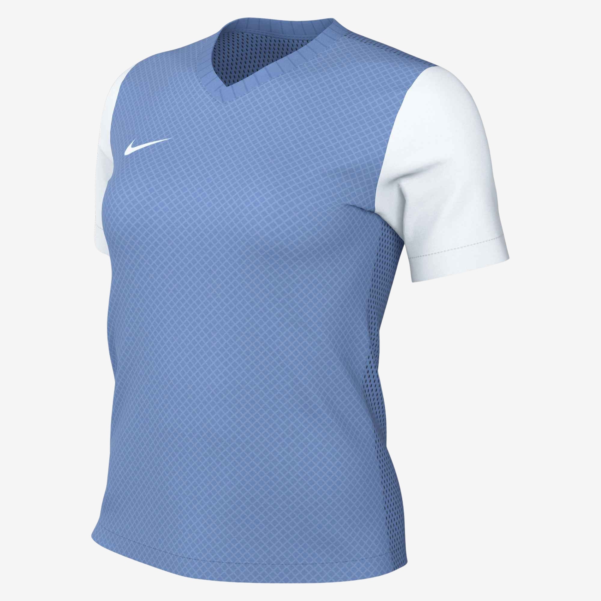 Nike Dri-FIT Tiempo Premier 2 Women's Short-Sleeve Soccer Jersey - Valor Blue/White/White