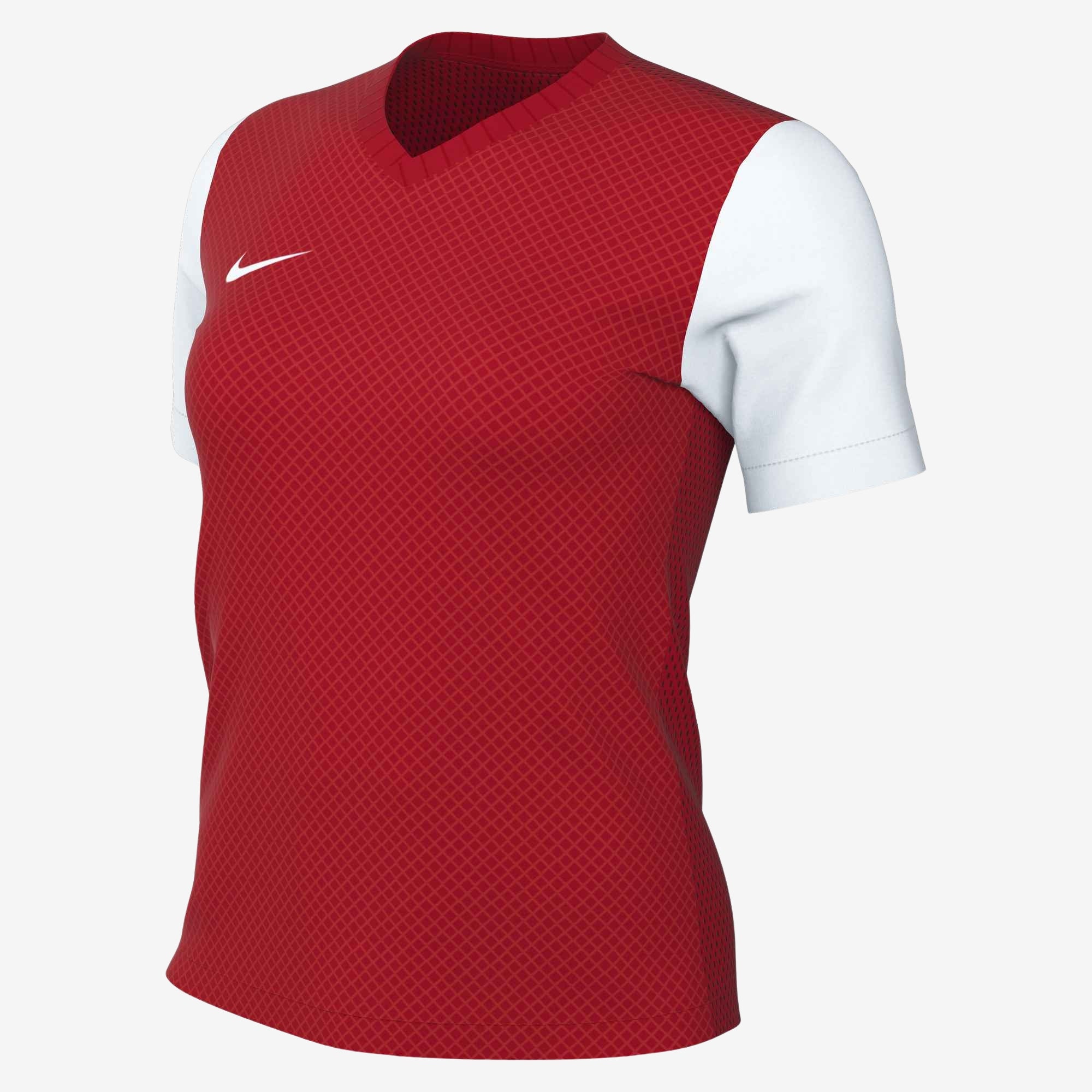 Nike Dri-FIT Tiempo Premier 2 Women's Short-Sleeve Soccer Jersey - University Red/White/White