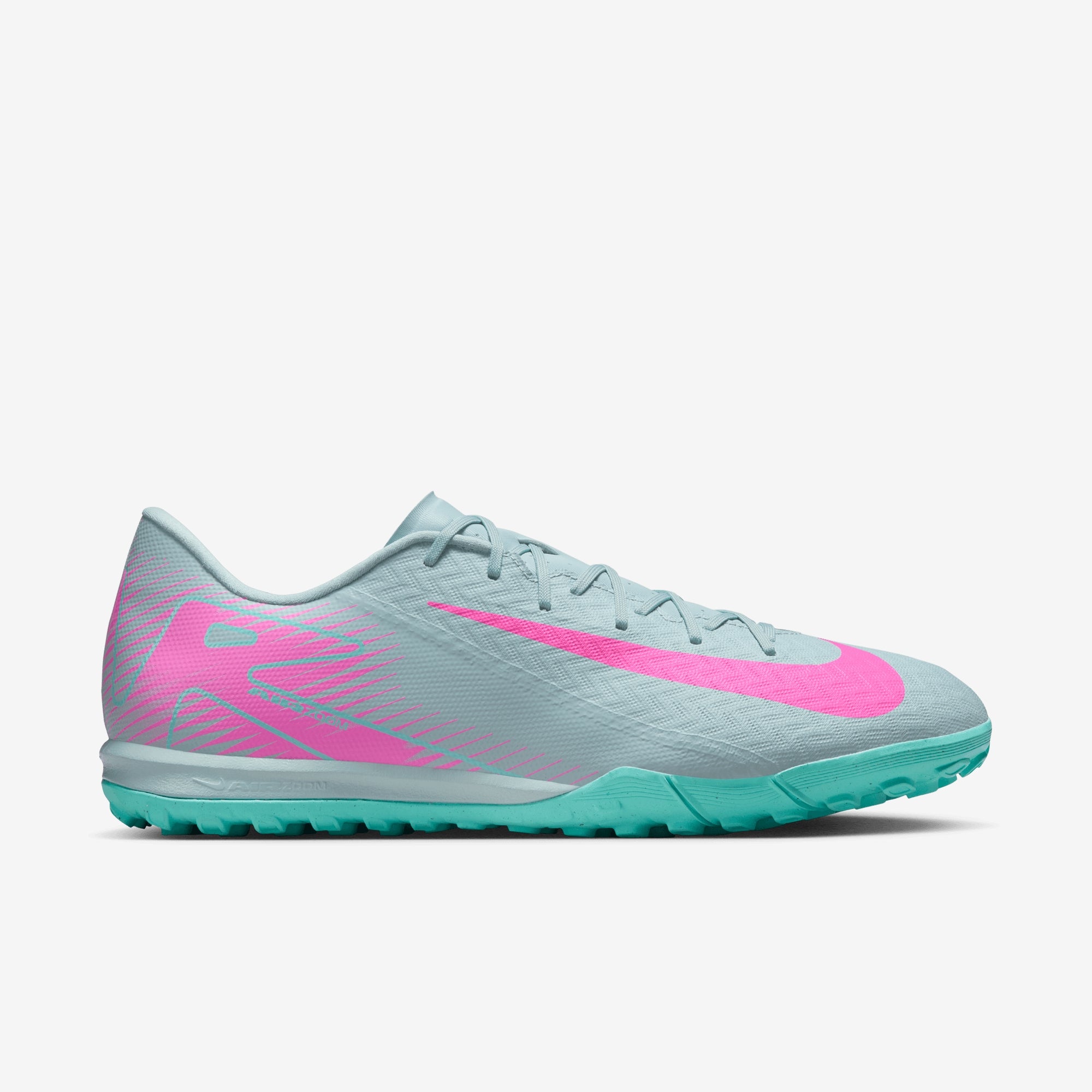 Nike Mercurial Vapor 16 Academy TF Low-Top Soccer Shoes - Ocean Cube/Pink Blast