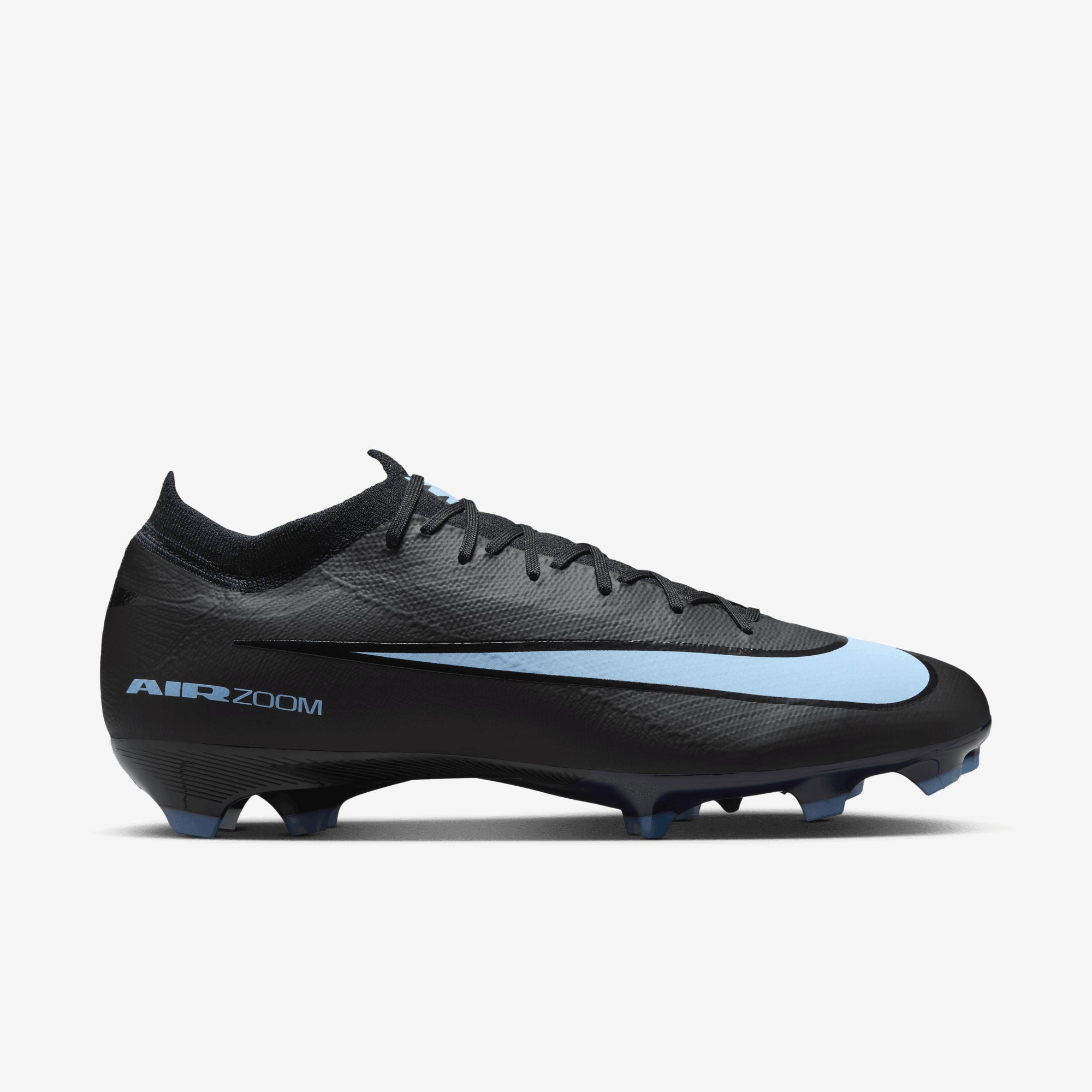 Nike Mercurial Vapor 16 Pro Firm-Ground Low-Top Soccer Cleats - Black/Ice Blue