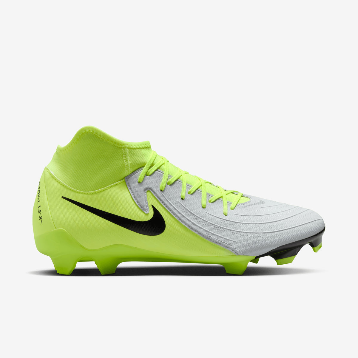 Nike Phantom Luna 2 Academy Multi-Ground High-Top Soccer Cleats - Grey