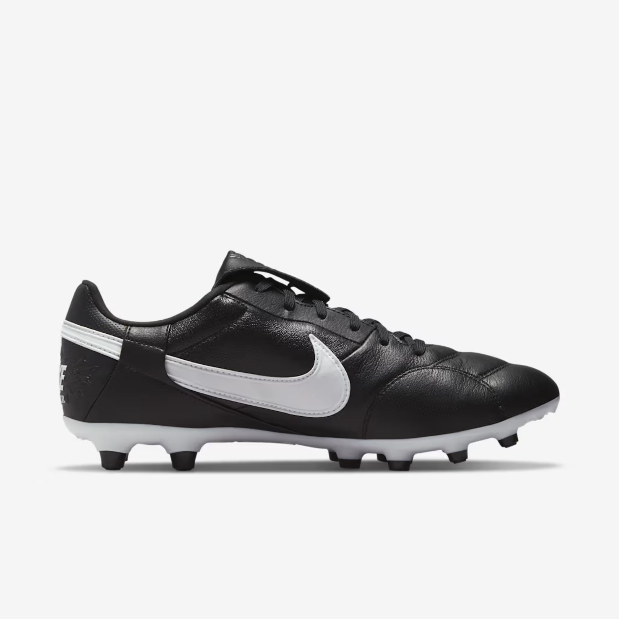 Nike Premier 3 Firm-Ground Low-Top Soccer Cleats - Black/White