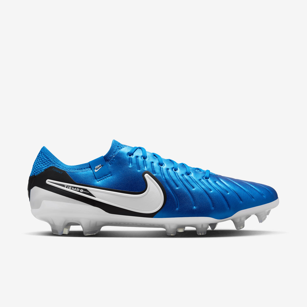 Nike Tiempo Legend 10 Elite Firm-Ground Low-Top Soccer Cleats (Blue)