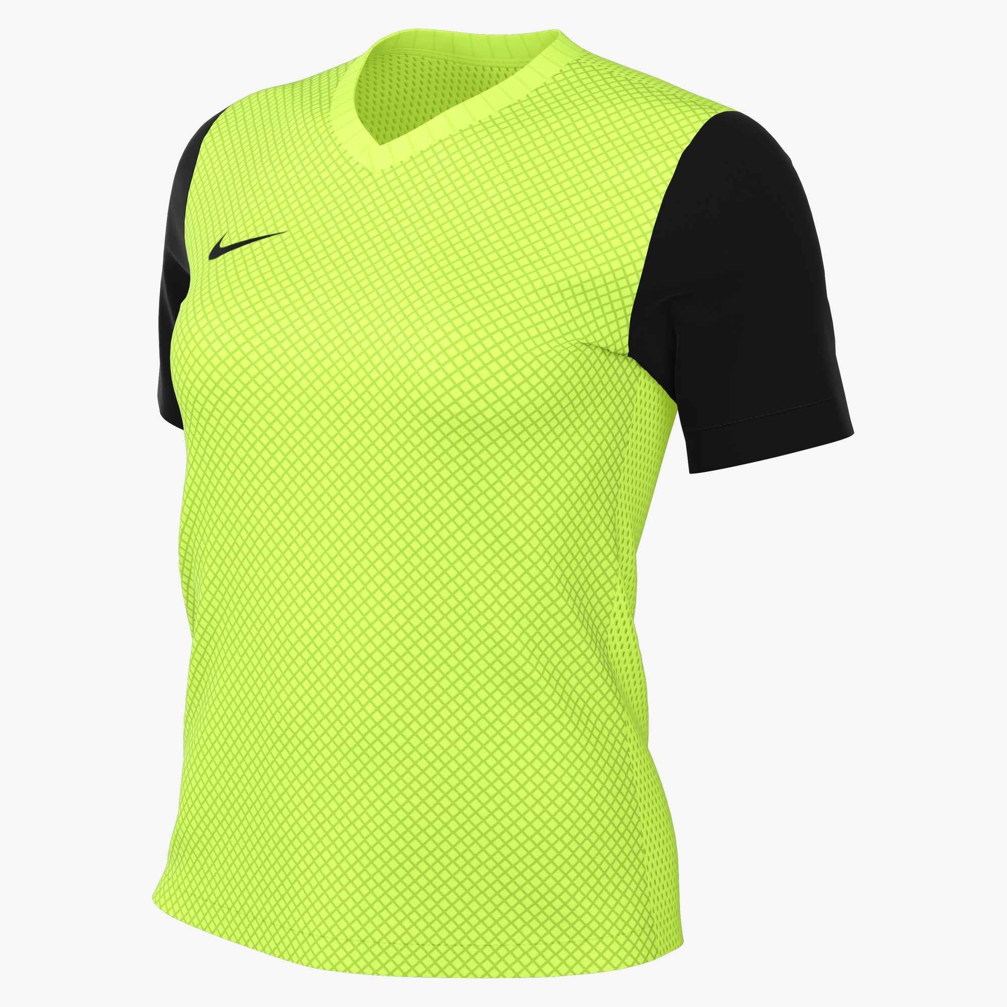 Nike Dri-FIT Tiempo Premier 2 Women's Soccer Jersey - Volt/Black/Black
