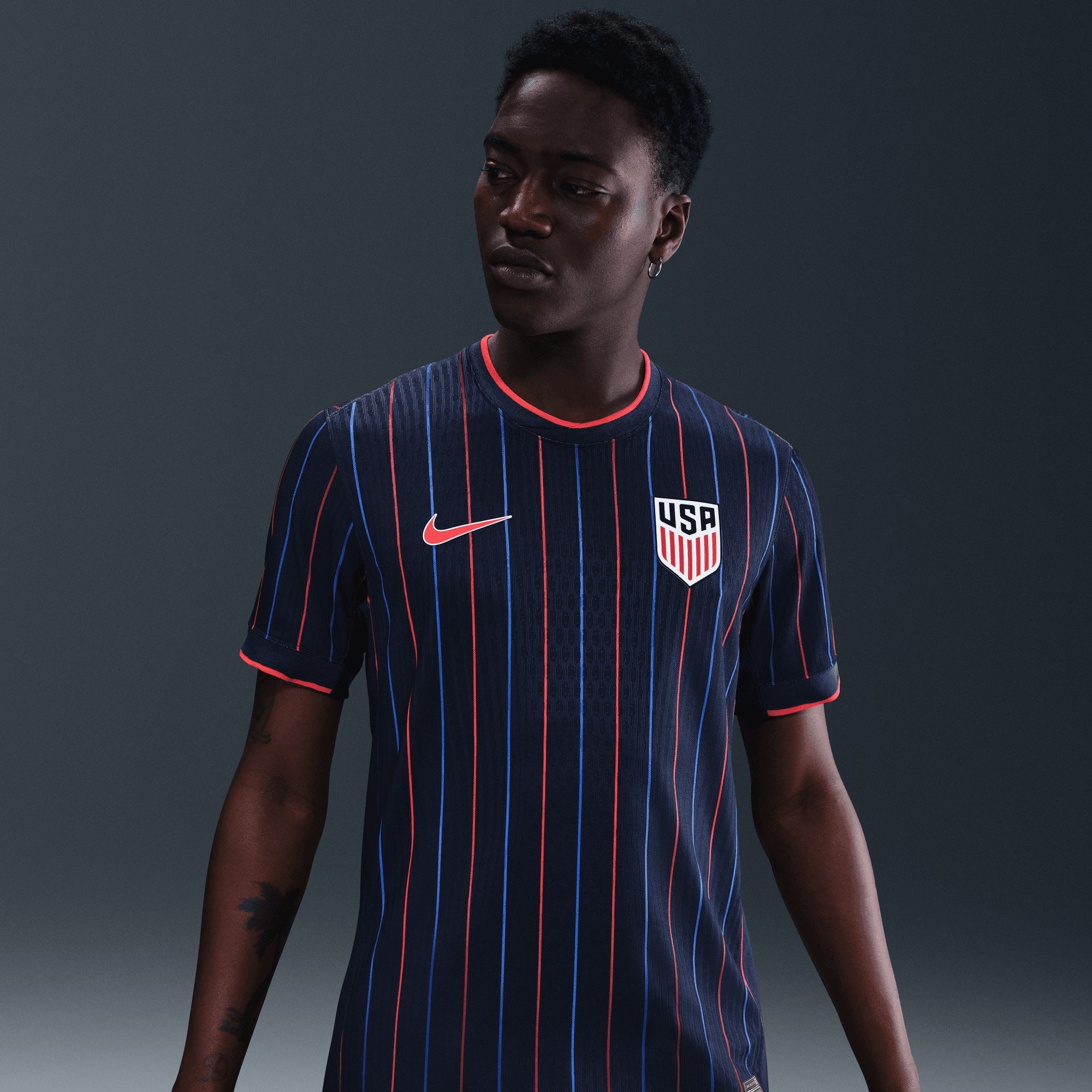 Nike USMNT 2025 Match Away Men's Soccer Authentic Jersey