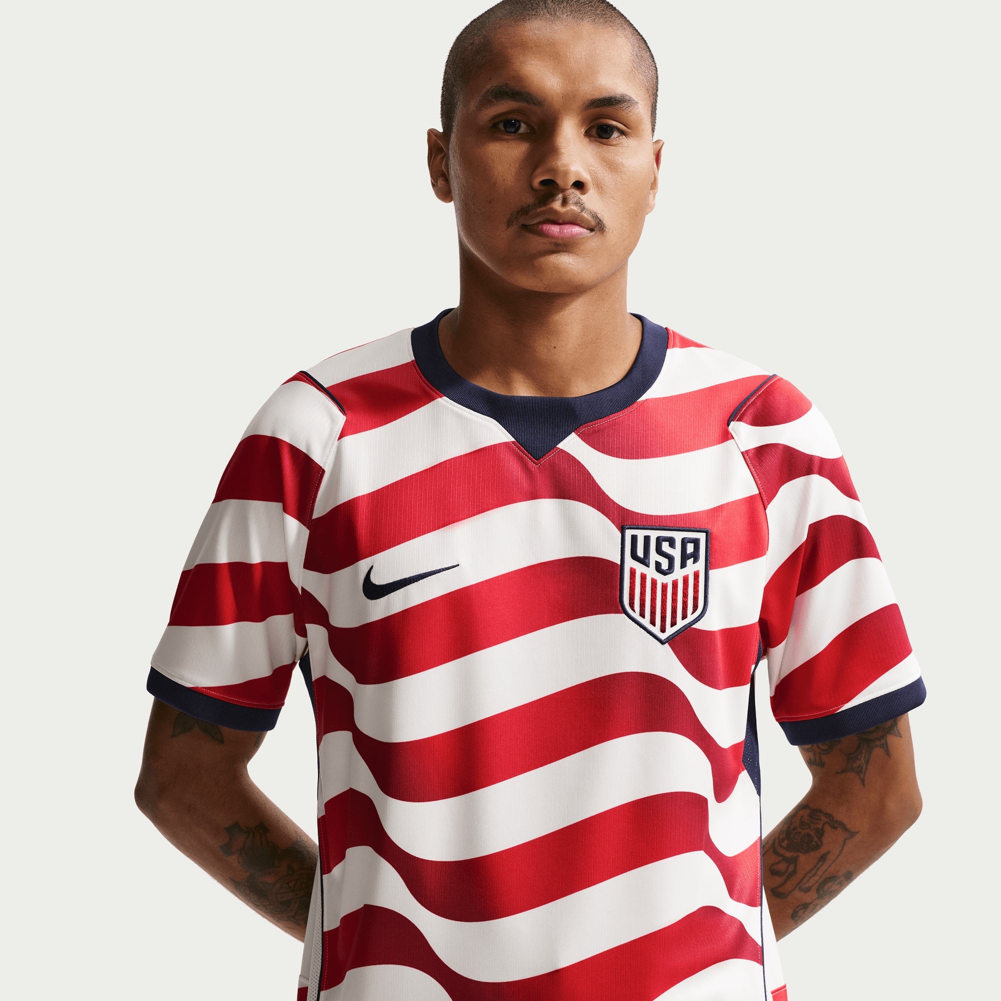 Nike USMNT 2026 Stadium Home Men's Dri-FIT Soccer Replica Jersey - Sail/Midnight Navy/Midnight Navy