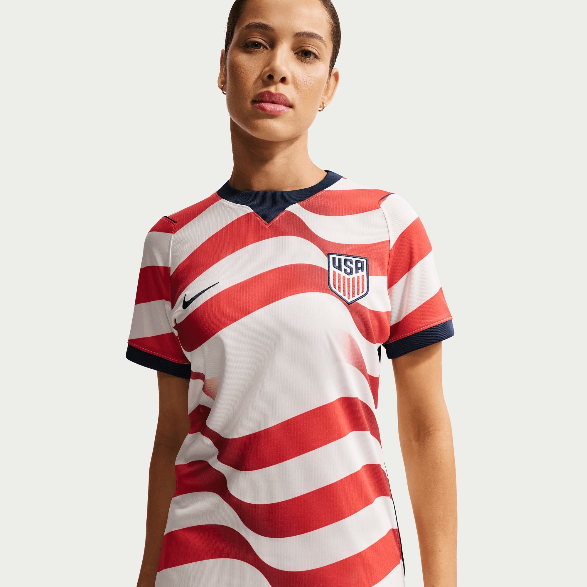 Nike USMNT 2026 Stadium Home Women's Dri-FIT Soccer Replica Jersey - Sail/Midnight Navy/Midnight Navy