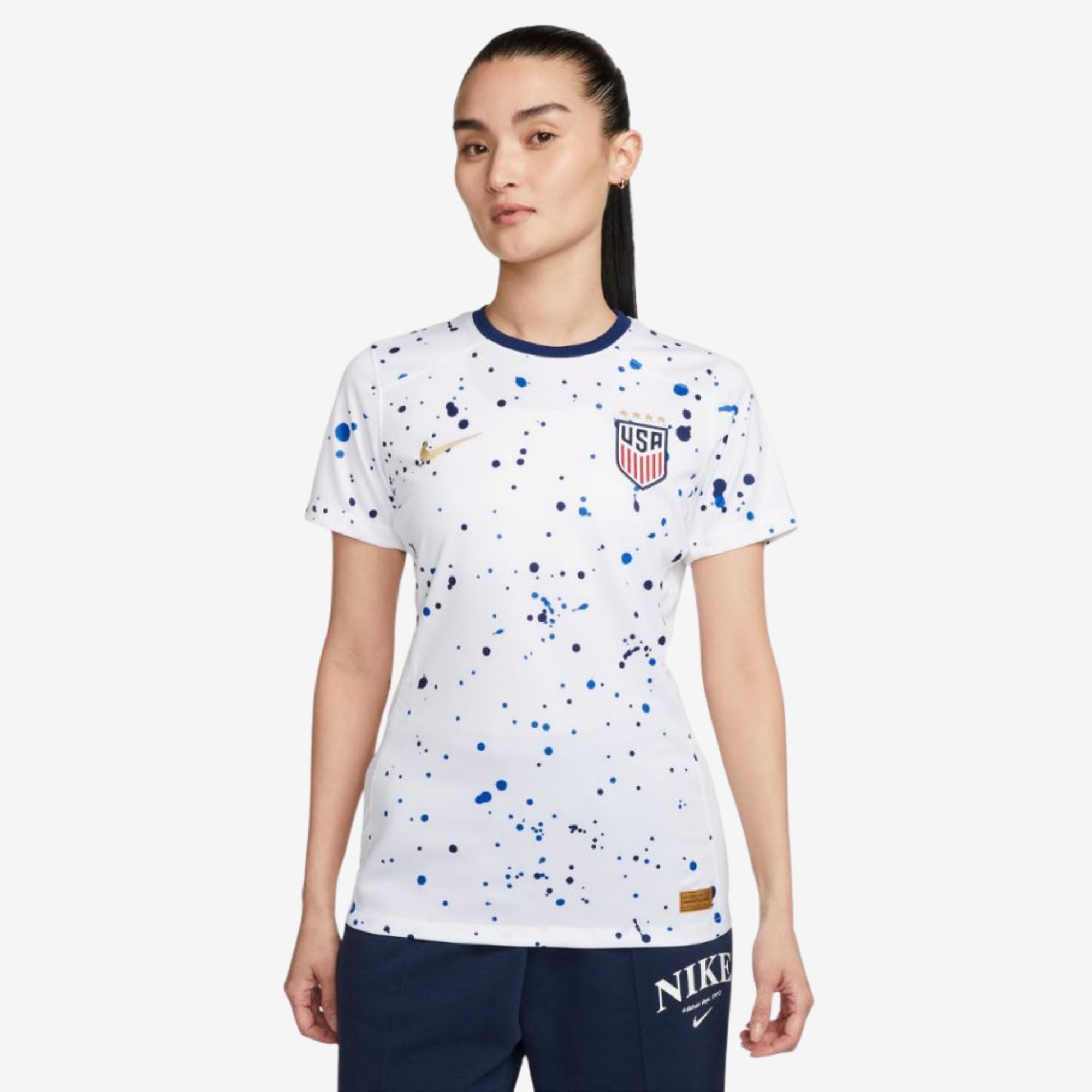 Nike USWNT 2023/24 Stadium Home Women's Dri-FIT Soccer Replica Jersey - White