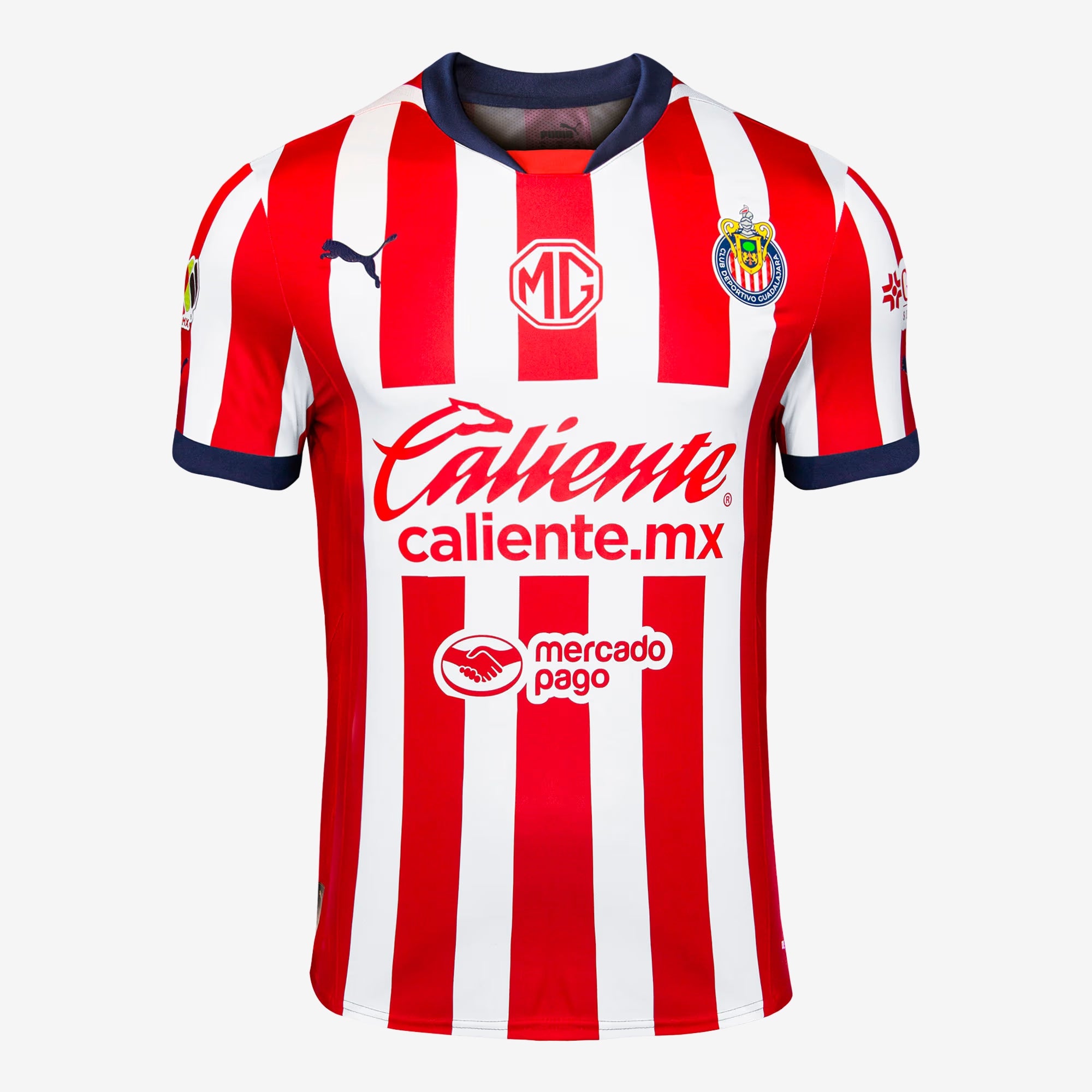PUMA Chivas 2024/25 Match Home Promotional Men's dryCELL Soccer Authentic Jersey - PUMA Red