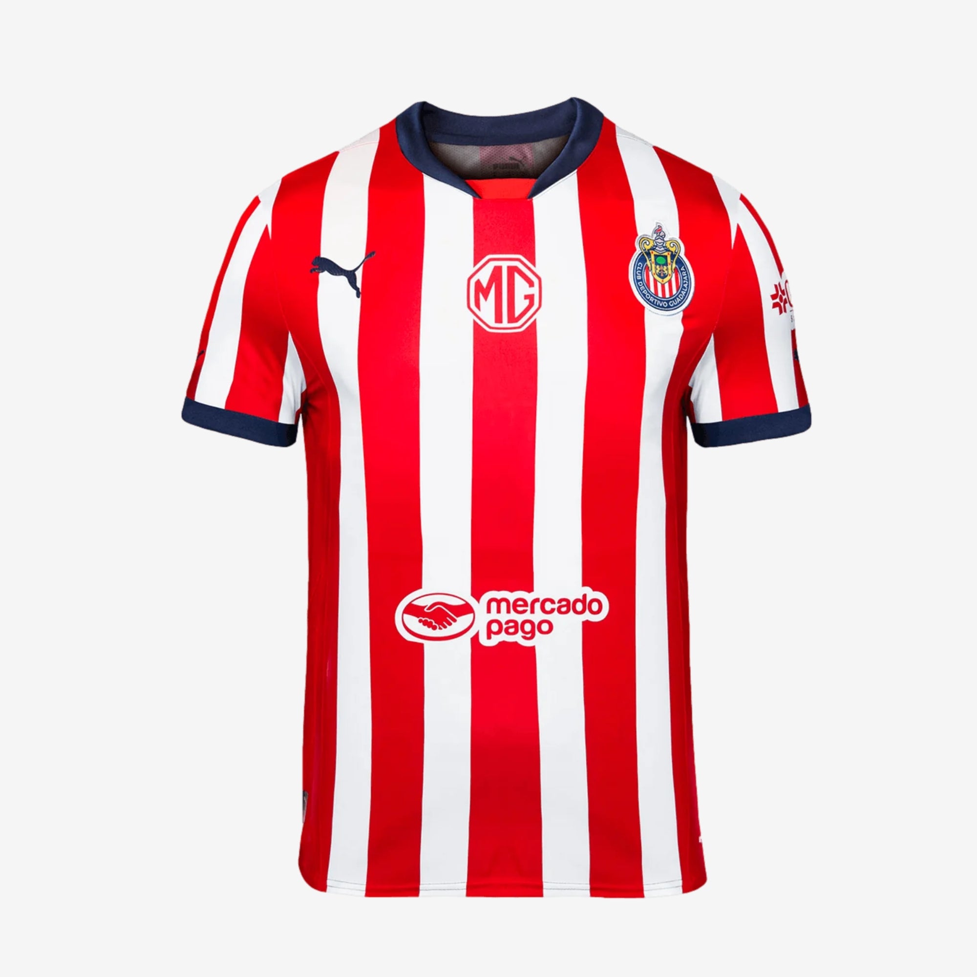 PUMA Chivas 2024/25 Stadium Home Big Kids' dryCELL Soccer Replica Jersey - PUMA Red
