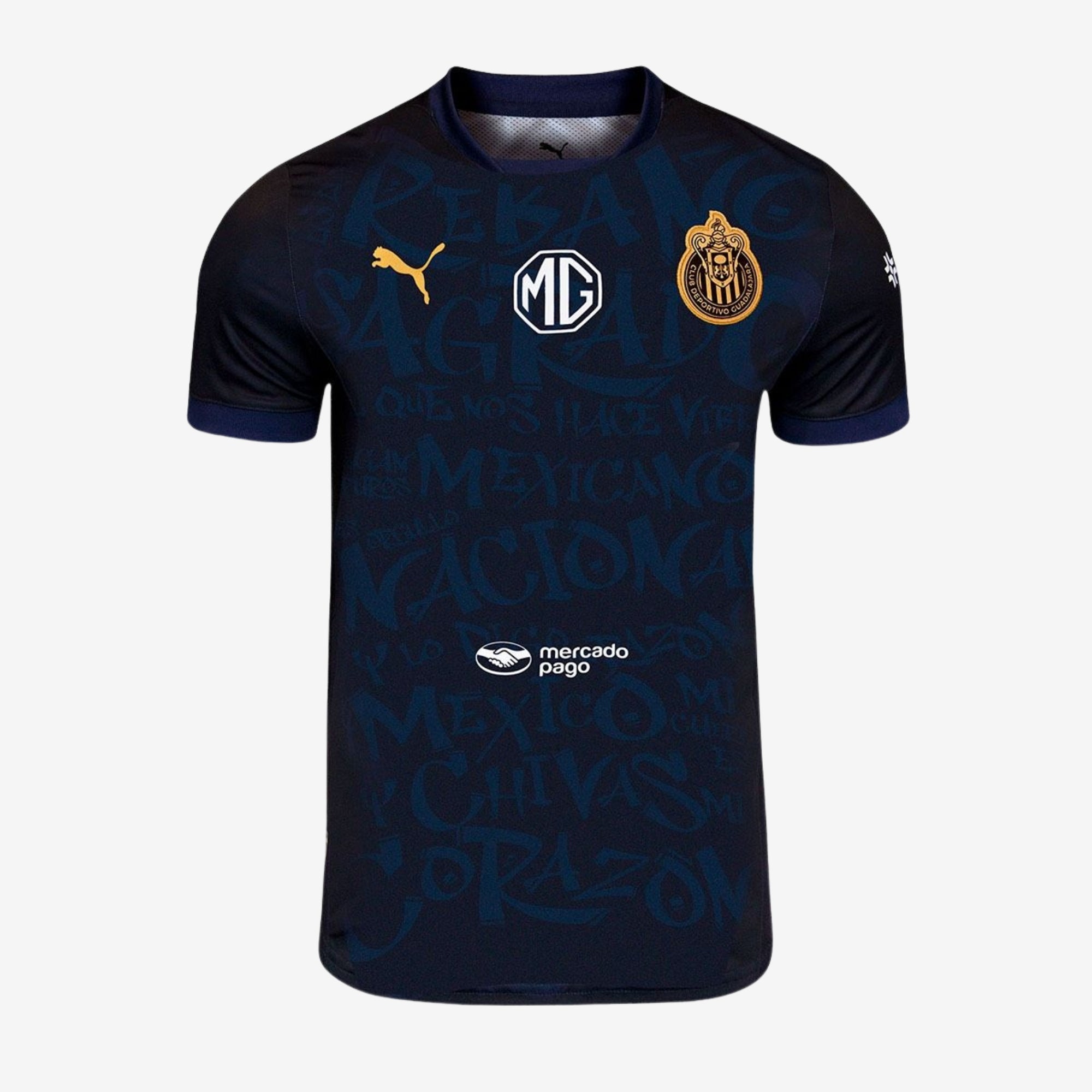 PUMA Chivas '25 Stadium Alternative Big Kids' dryCELL Soccer Replica Jersey - PUMA Navy