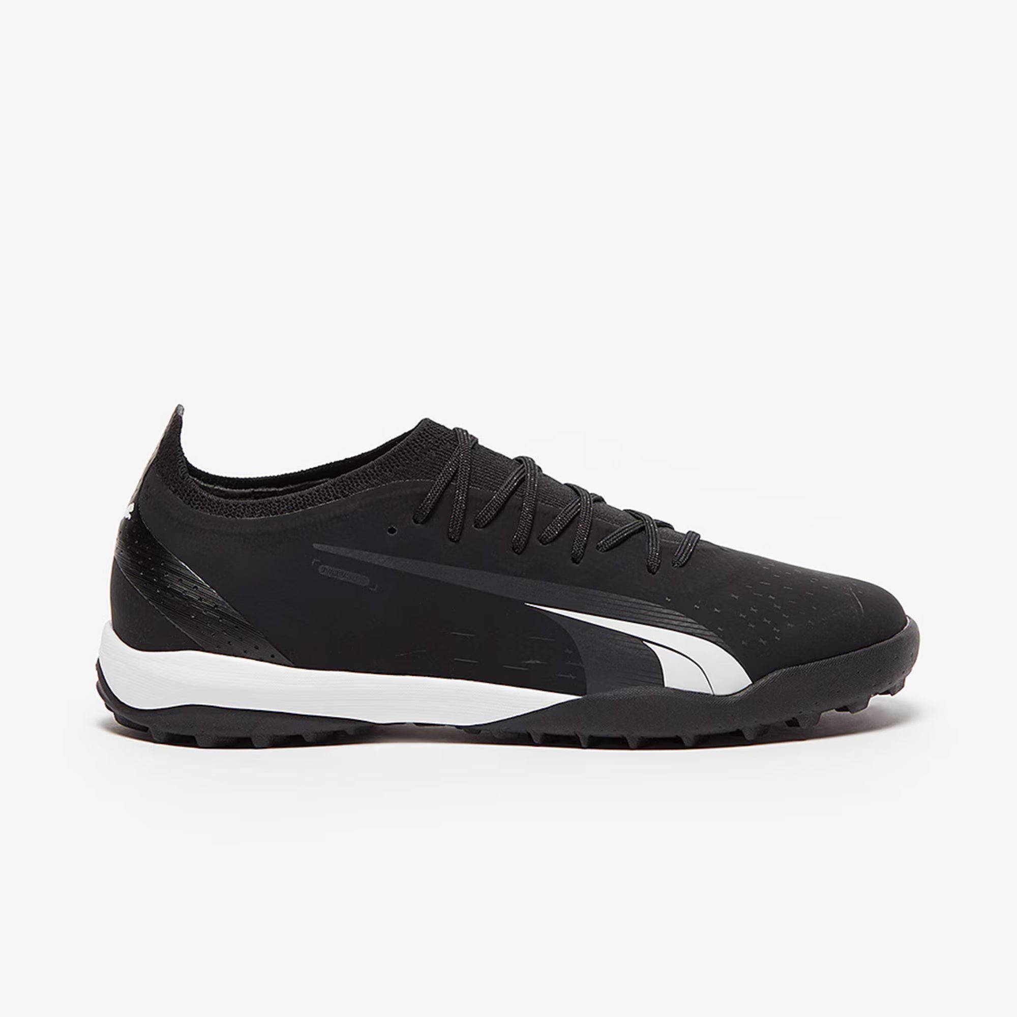 PUMA Ultra Ultimate Cage Turf Low-Top Soccer Shoes - PUMA Black-PUMA White