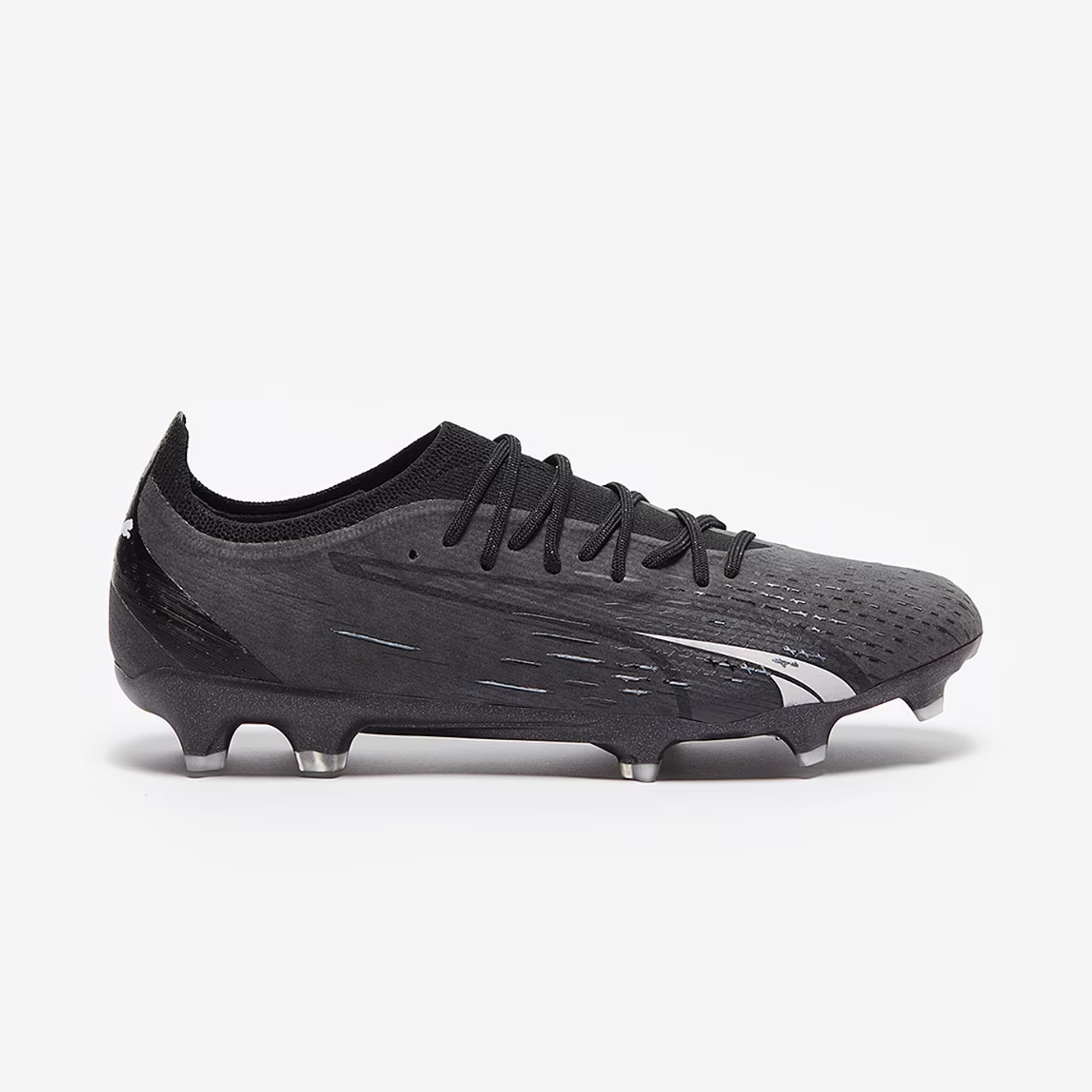 PUMA ULTRA ULTIMATE Firm/Artificial-Ground Low-Top Soccer Cleats - PUMA Black-PUMA White