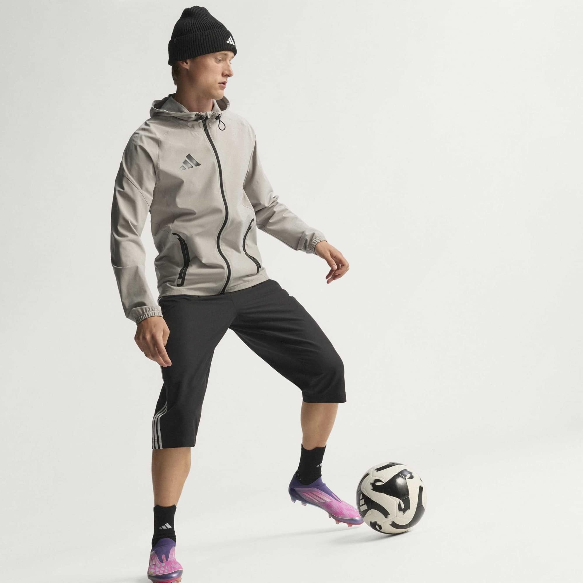 adidas F50 Elite LY Laceless Firm-Ground Low-Top Soccer Cleats - Purple / Cloud White / Lucid Lemon