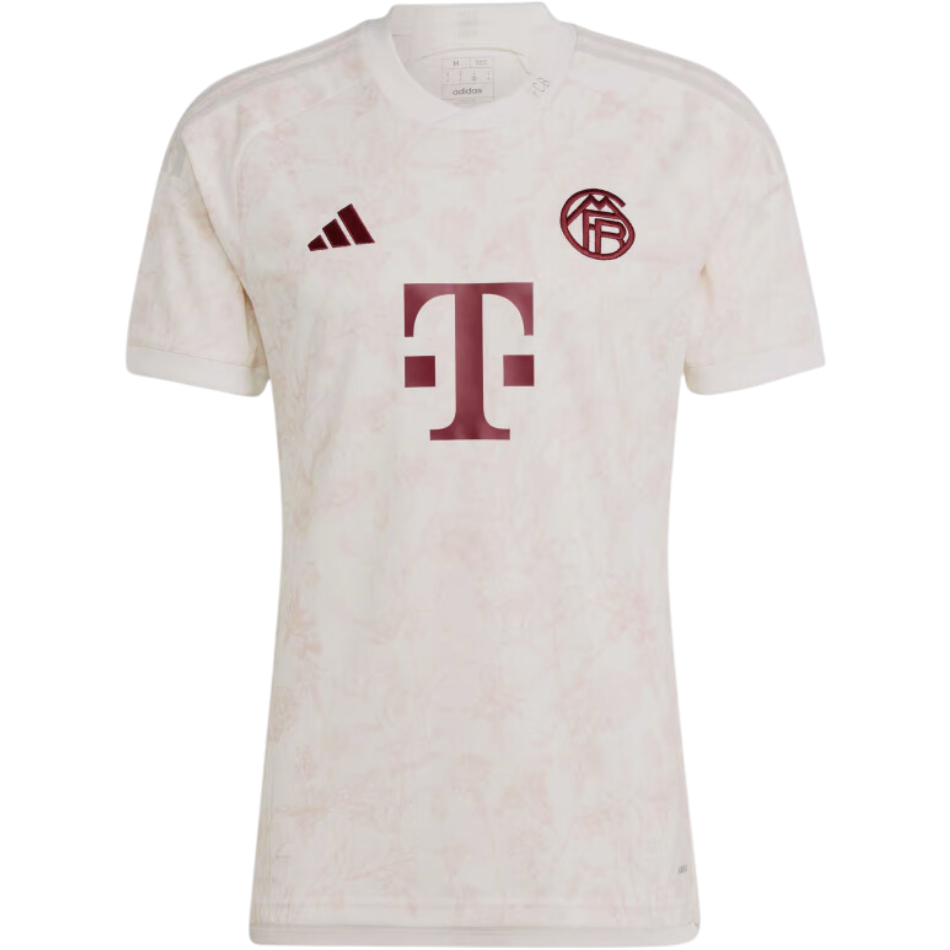 adidas FC Bayern 23/24 Third Jersey - White, Men's Soccer