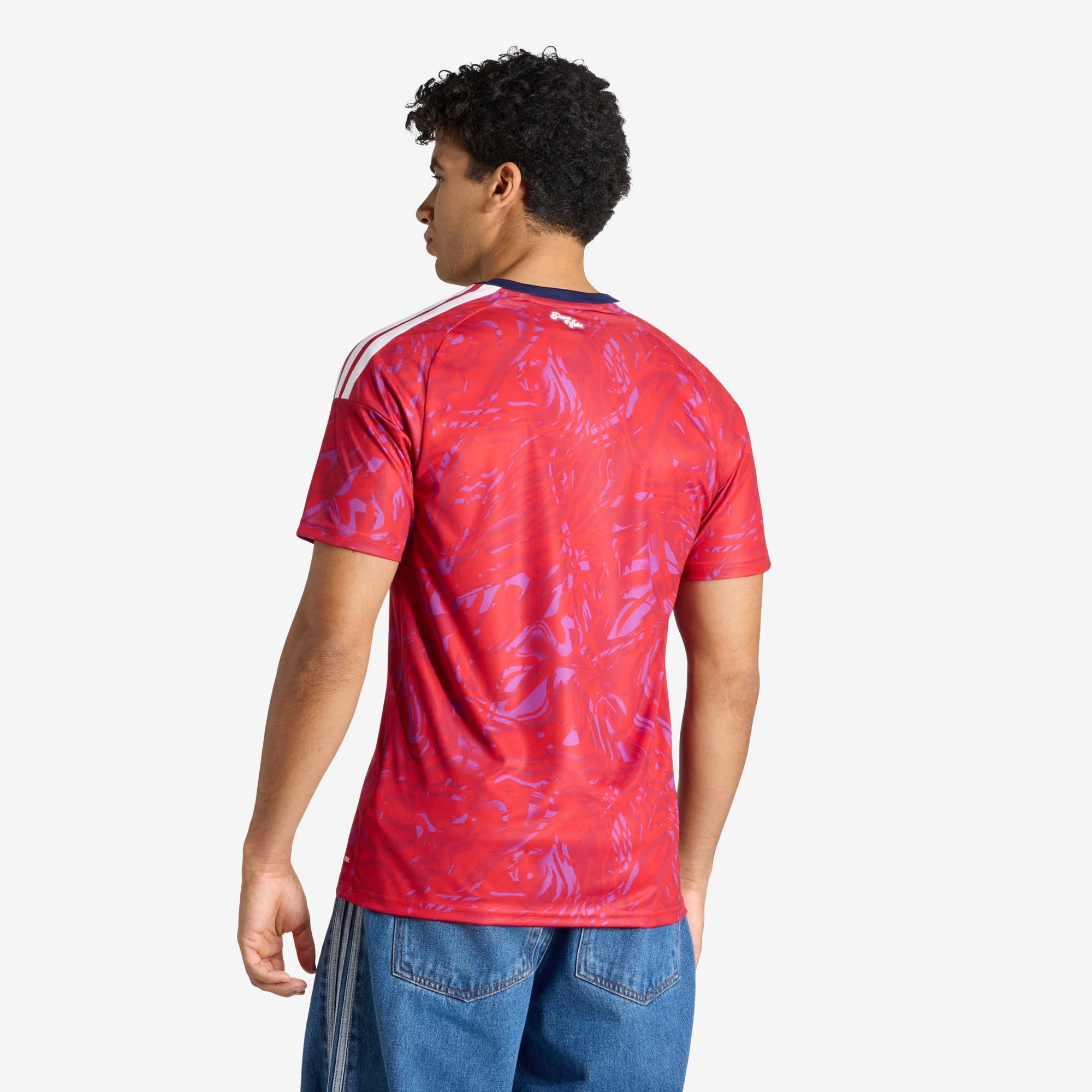 adidas Costa Rica 2026 Stadium Home Men's Soccer Jersey - Collegiate Red