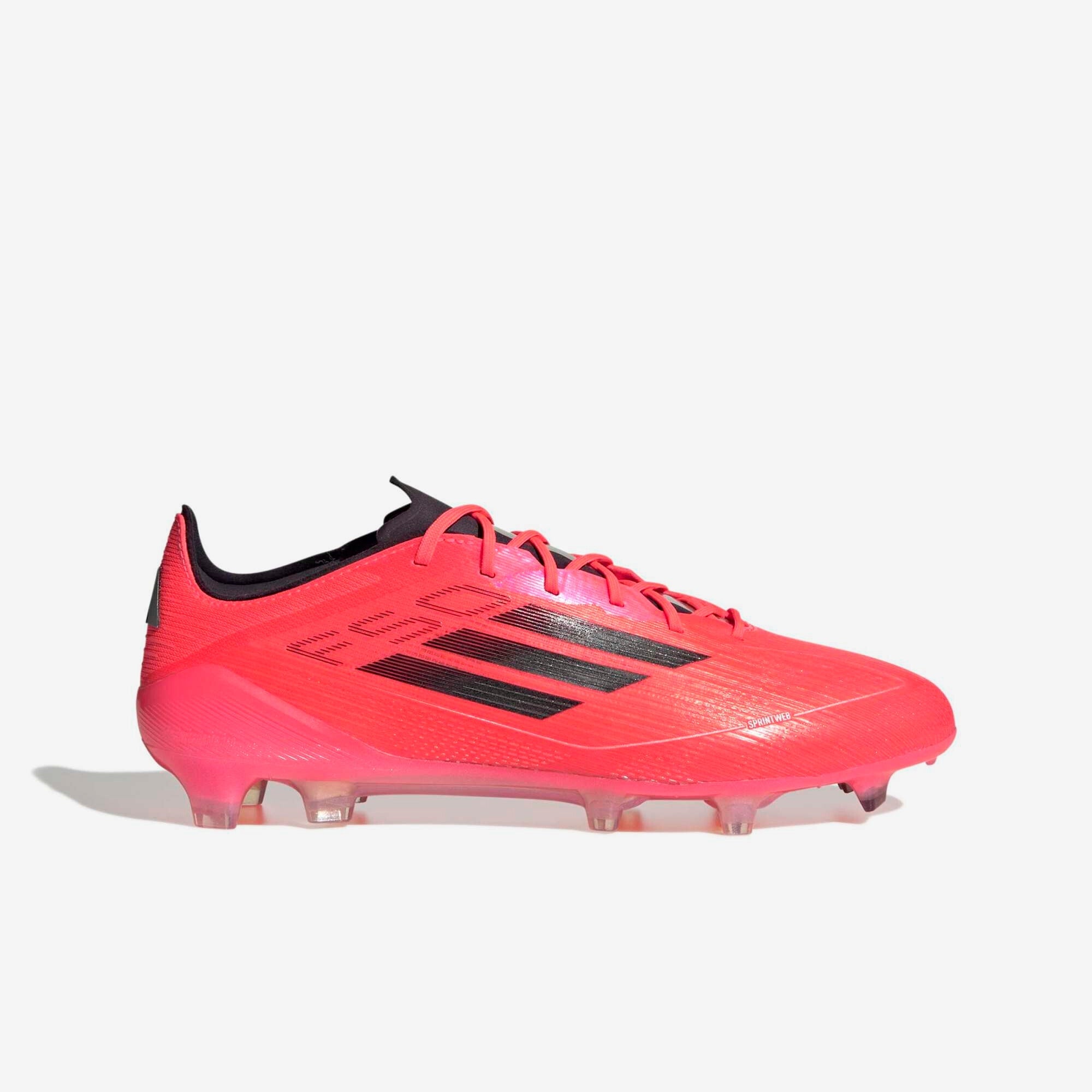 adidas F50 Elite Firm-Ground Low-Top Soccer Cleats - Turbo / Aurora Black / Platinum Metallic