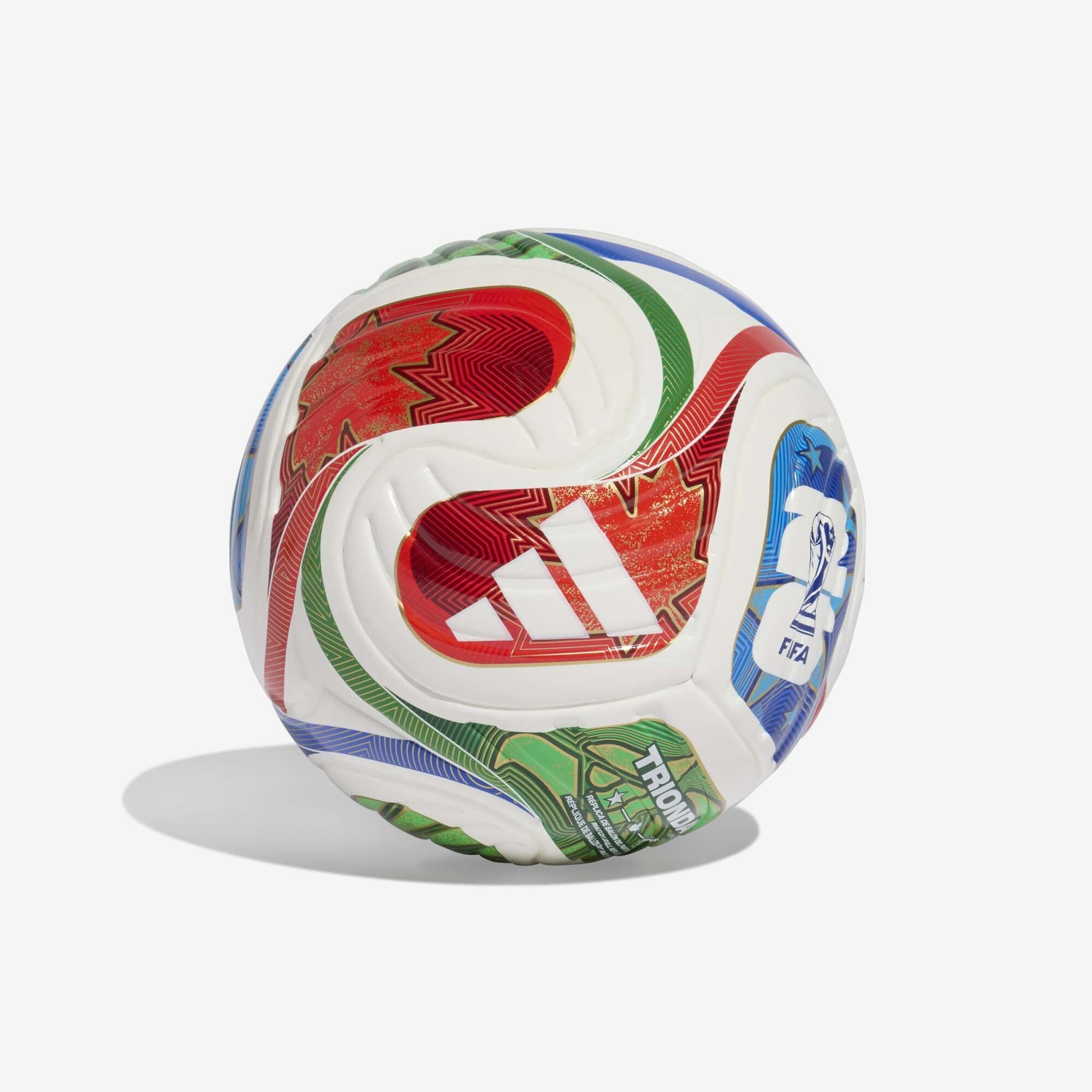adidas FIFA World Cup 26™ Trionda Mini Soccer Ball - White / Team Royal Blue / Solar Blue / Power Red