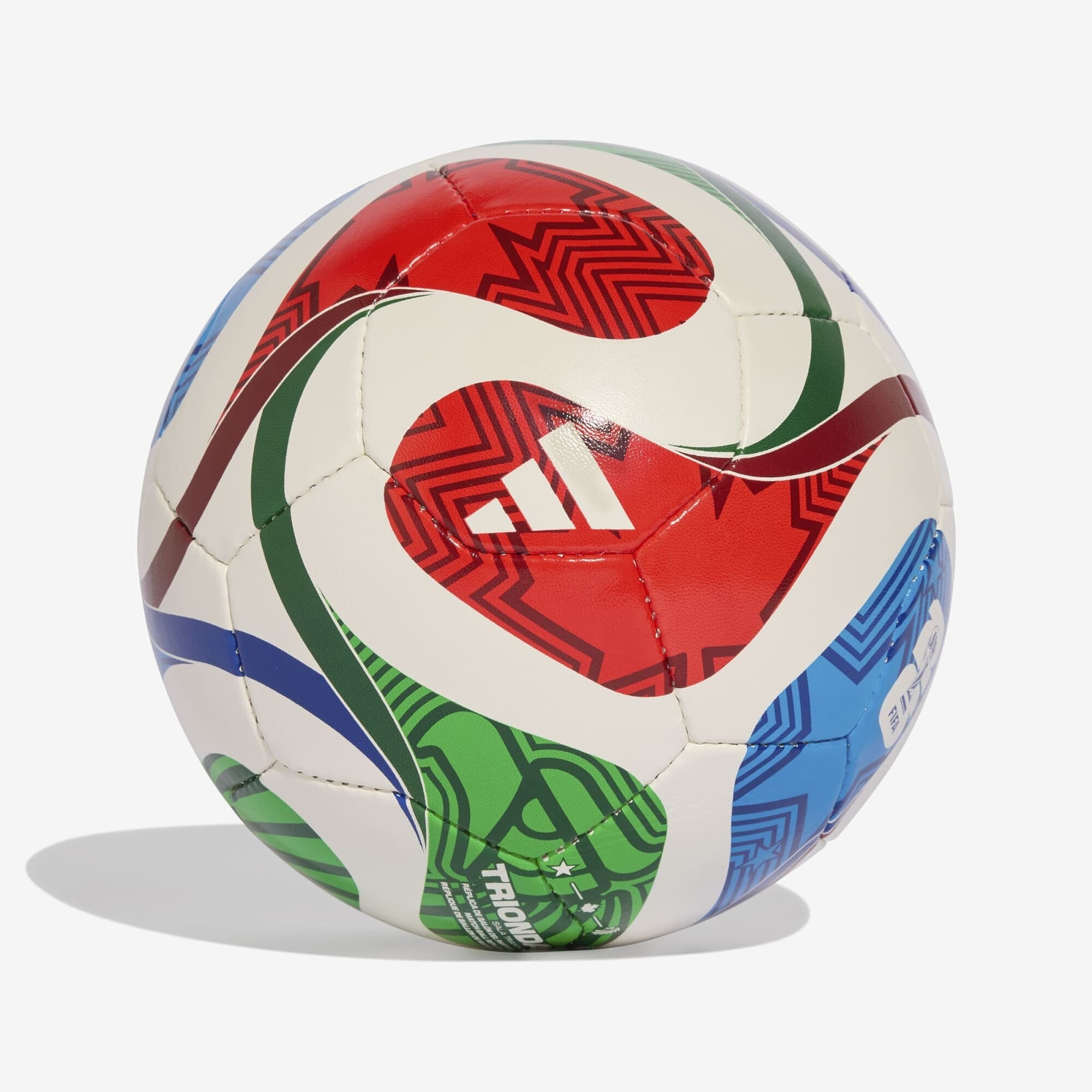 adidas FIFA World Cup 26™ Trionda Training Sala Soccer Ball - White / Team Royal Blue / Solar Blue / Power Red