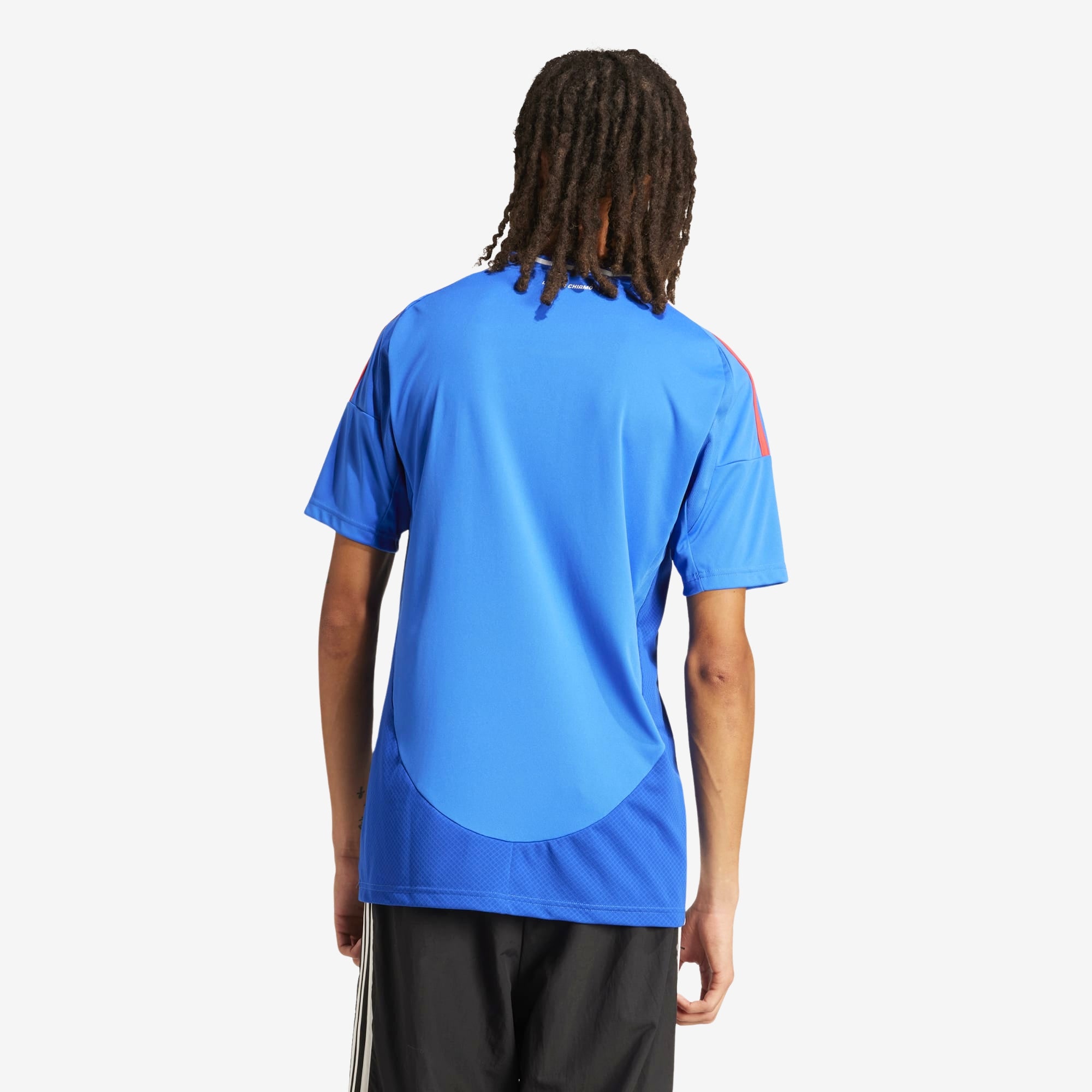 adidas Italy 2024 Stadium Home Men's AEROREADY Soccer Replica Jersey - Blue