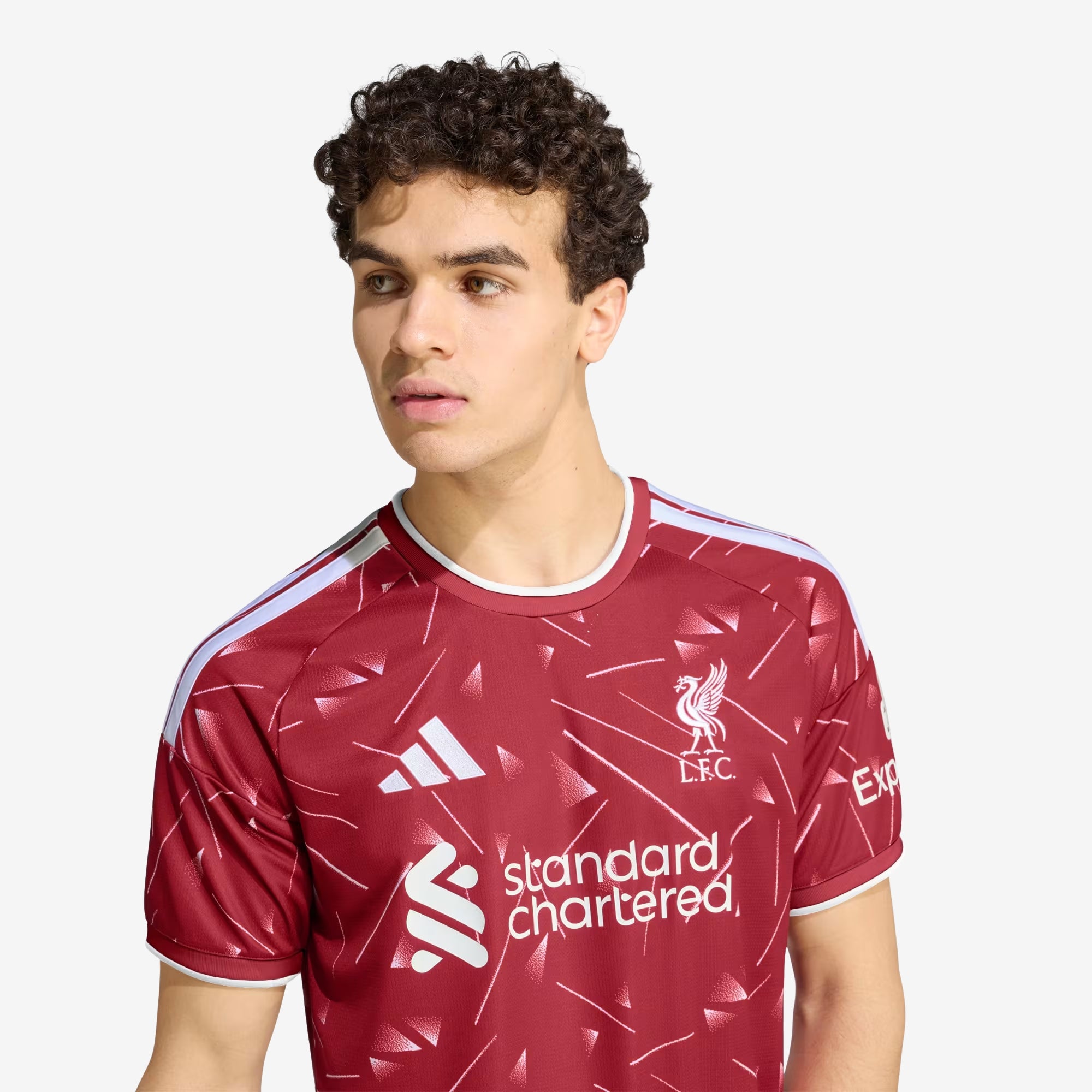 adidas Liverpool FC 2026/27 Stadium Home Men's Soccer Jersey - Active Maroon