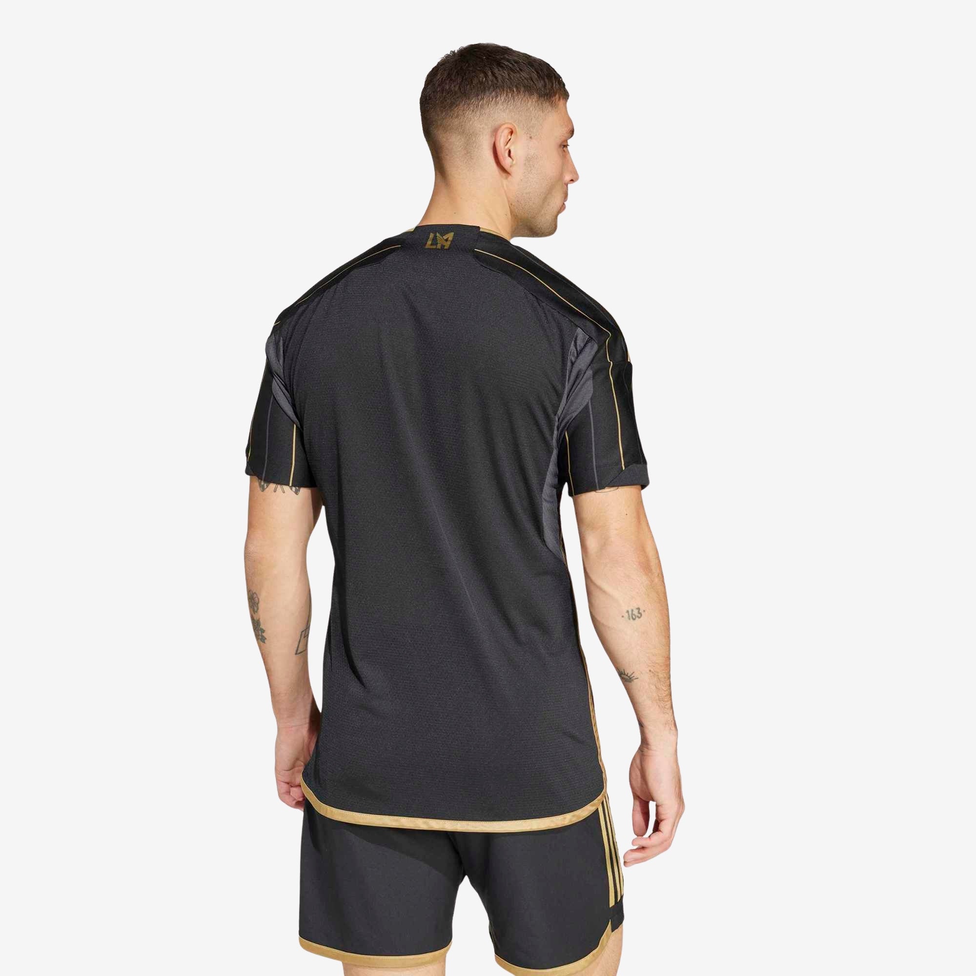 adidas Los Angeles FC 2024/25 Match Home Men's AEROREADY Soccer Authentic Jersey - Black