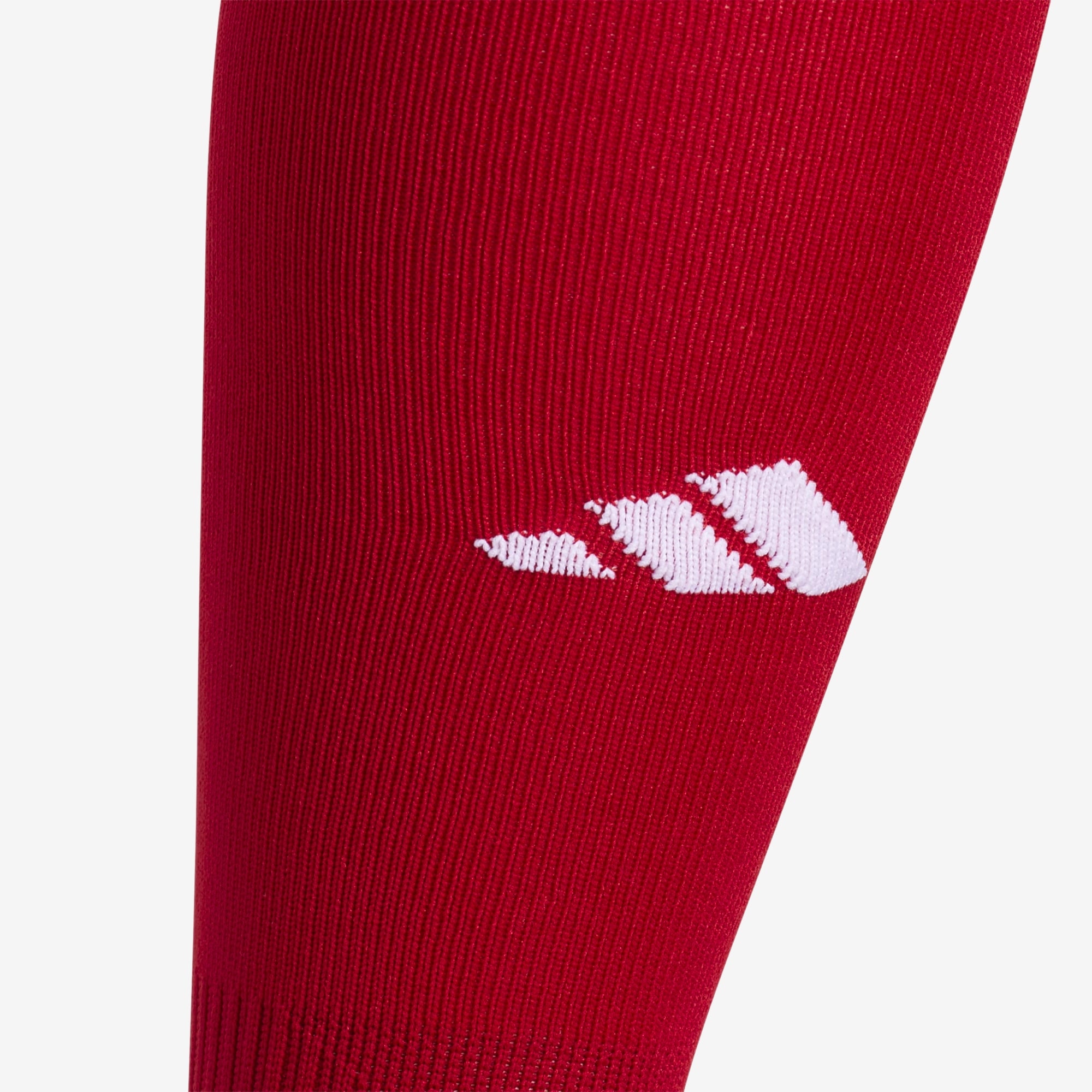 adidas Metro 6 Over-the-Calf Socks - Power Red / Clear Grey / White