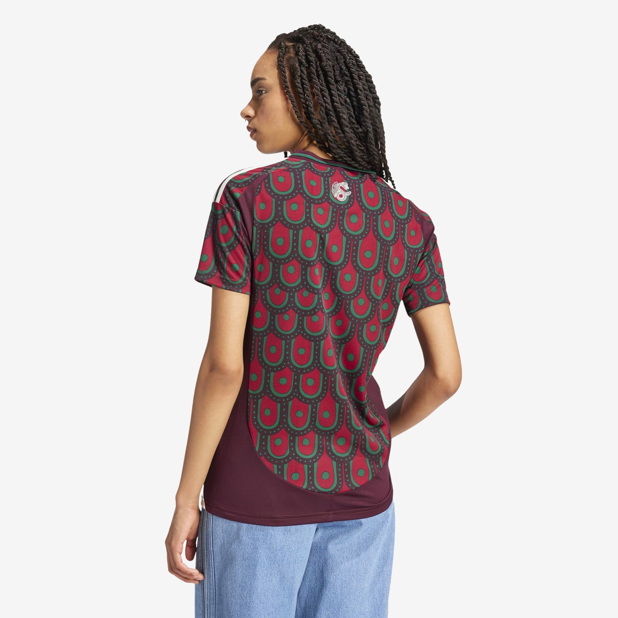 adidas Mexico 2024 Stadium Home Women's AEROREADY Soccer Replica Jersey - Multicolor