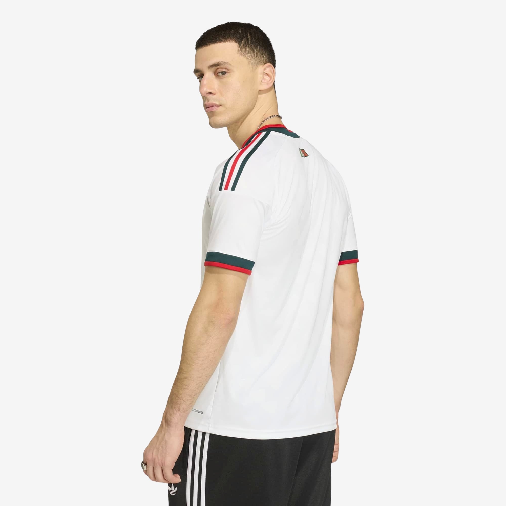adidas Mexico 2026 Stadium Away Men's Soccer Jersey - White