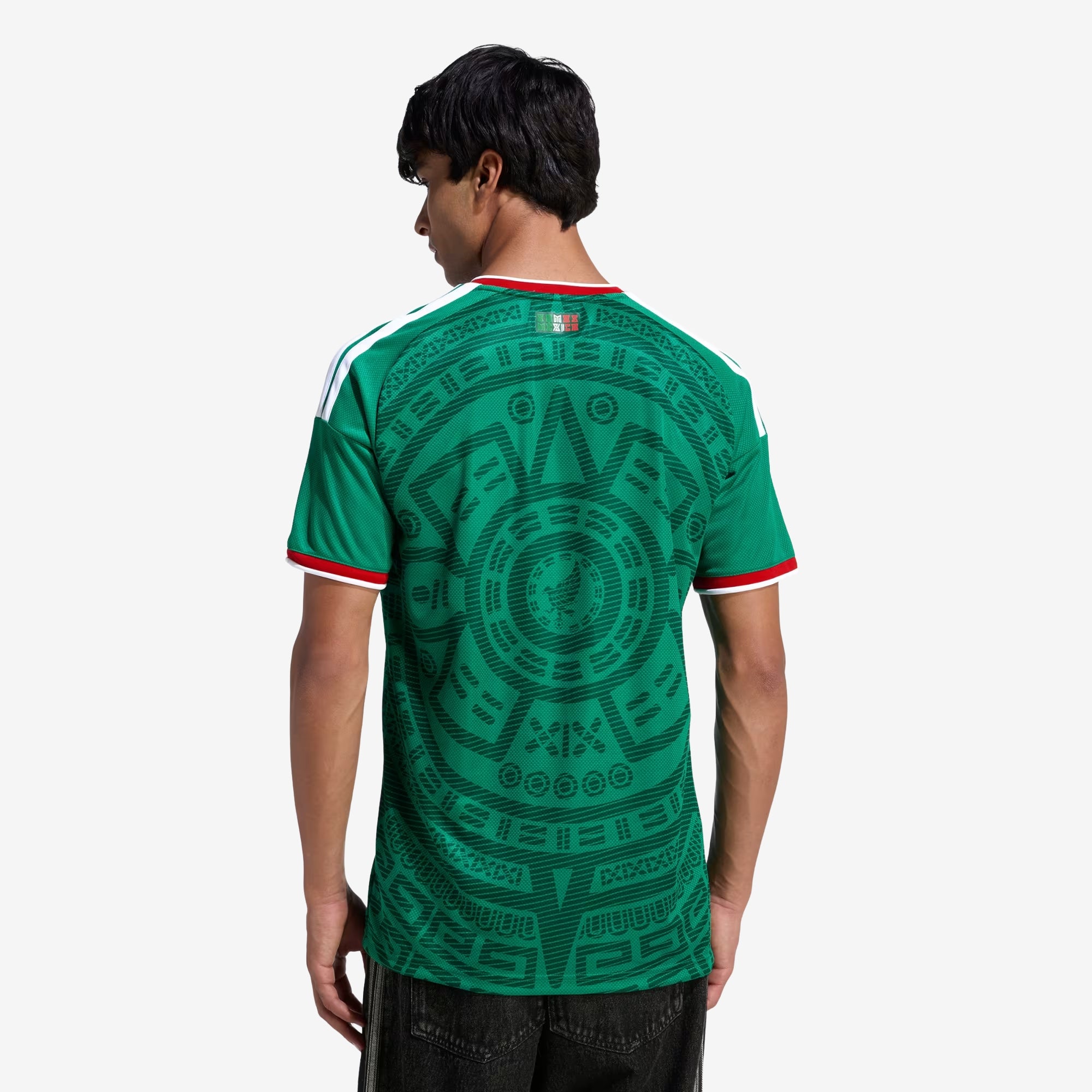 adidas Mexico 2026 Stadium Home Men's Soccer Jersey - Bold Green