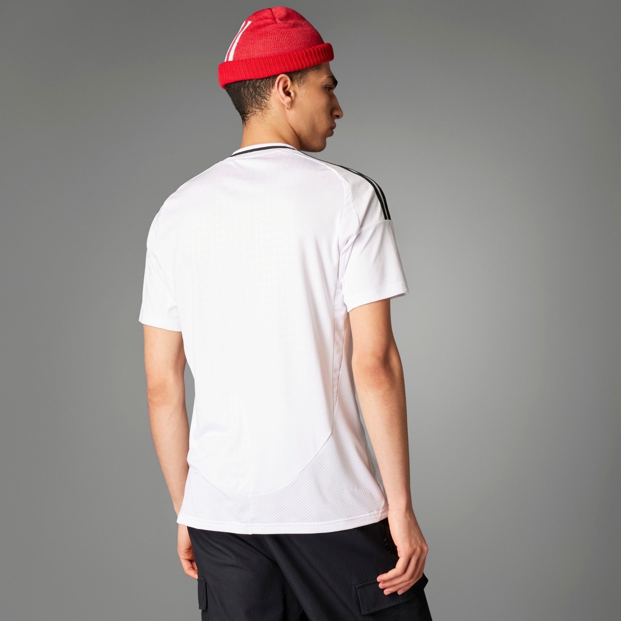 adidas Real Madrid 2024/25 Stadium Home Men's AEROREADY Soccer Replica Jersey - White