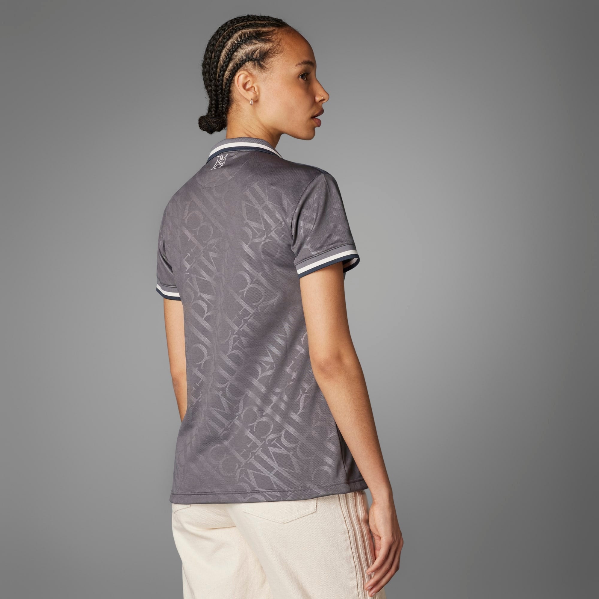 adidas Real Madrid 2024/25 Stadium Third Women's AEROREADY Soccer Replica Jersey - Charcoal
