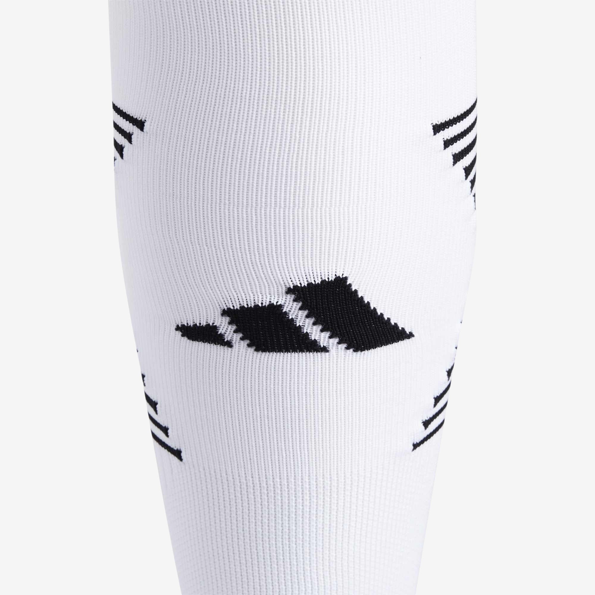 adidas Team Speed 4 Over-the-Calf Socks - White / Black