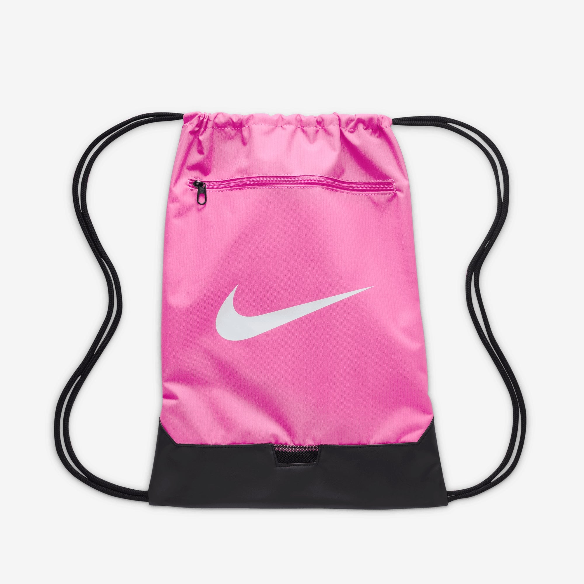Nike Brasilia 9.5 Training Gym Sack (18L) - Laser Fuchsia/Black/White