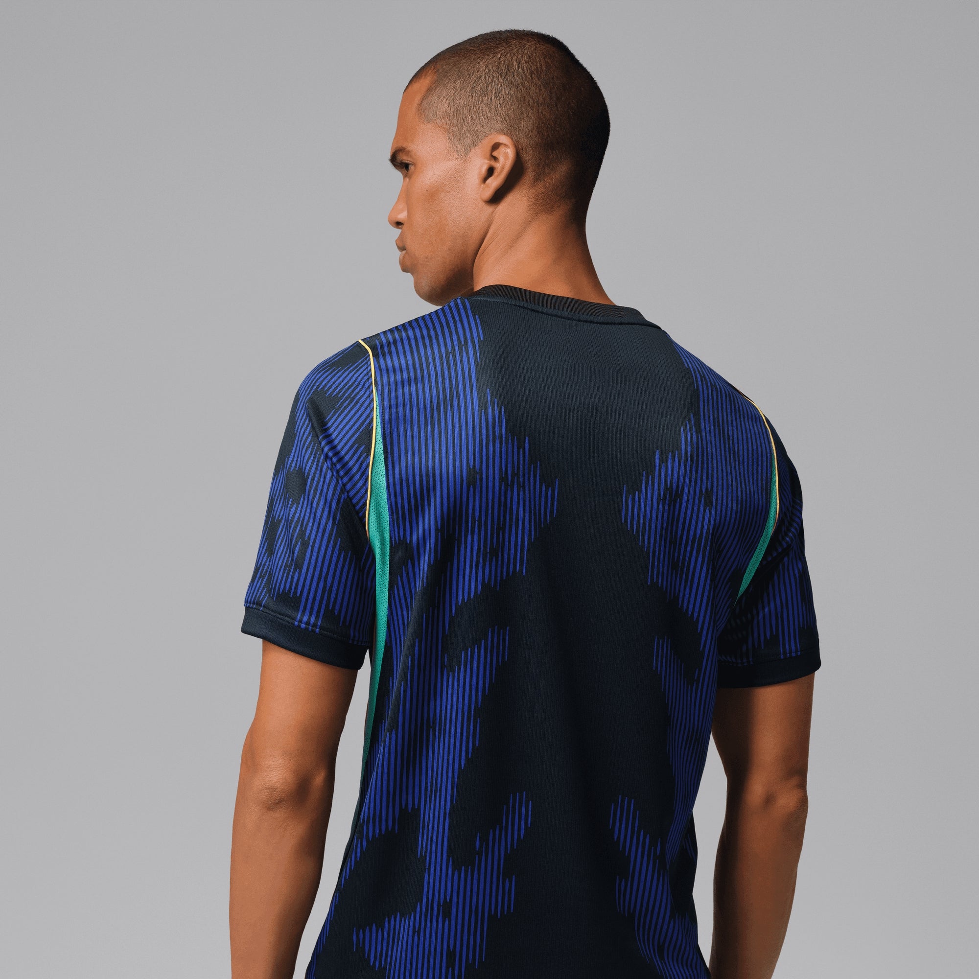 Nike Brazil 2026 Stadium Away Men's Jordan Dri-FIT Soccer Replica Jersey - Old Royal/Black