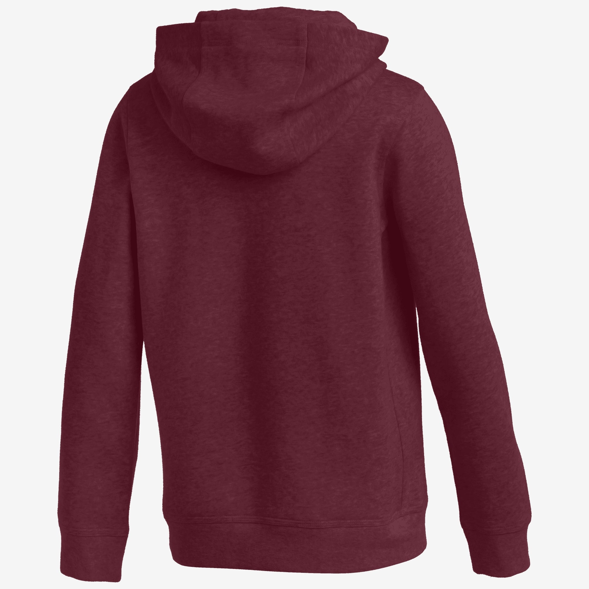 Nike Club Hoodie Big Kids' (Boys') Pullover Hoodie - Dark Maroon/White